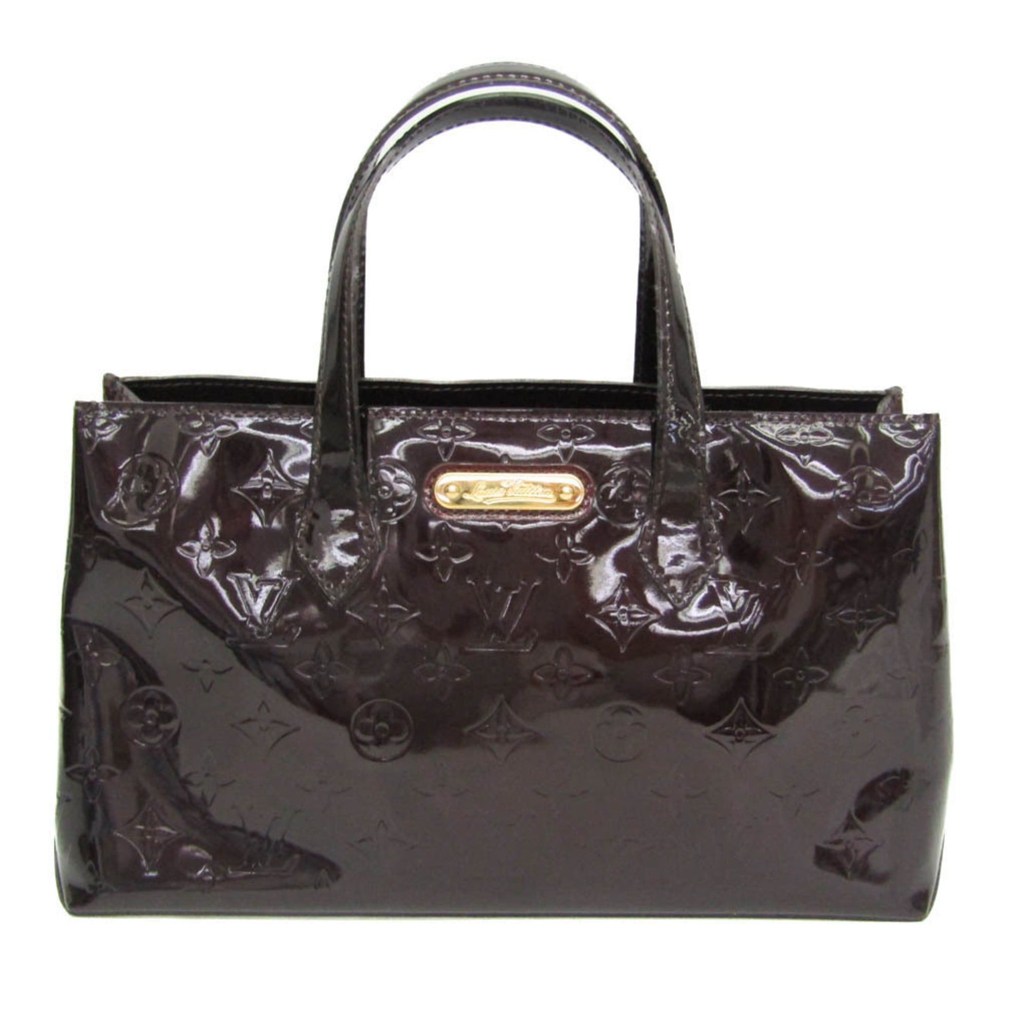 Louis Vuitton Louis Vuitton Monogram Vernis Wilshire PM M93641 Women's Handbag Amarante Size ONE SIZE - 1 Thumbnail