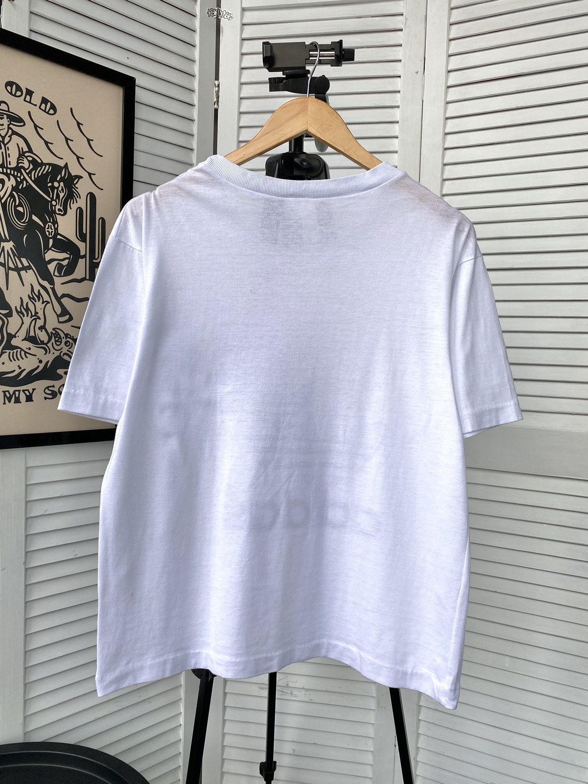 Adidas × Vintage Vintage 90s Adidas Retro Krown Logo Cropped Tee Shirt Size US M / EU 48-50 / 2 - 2 Thumbnail
