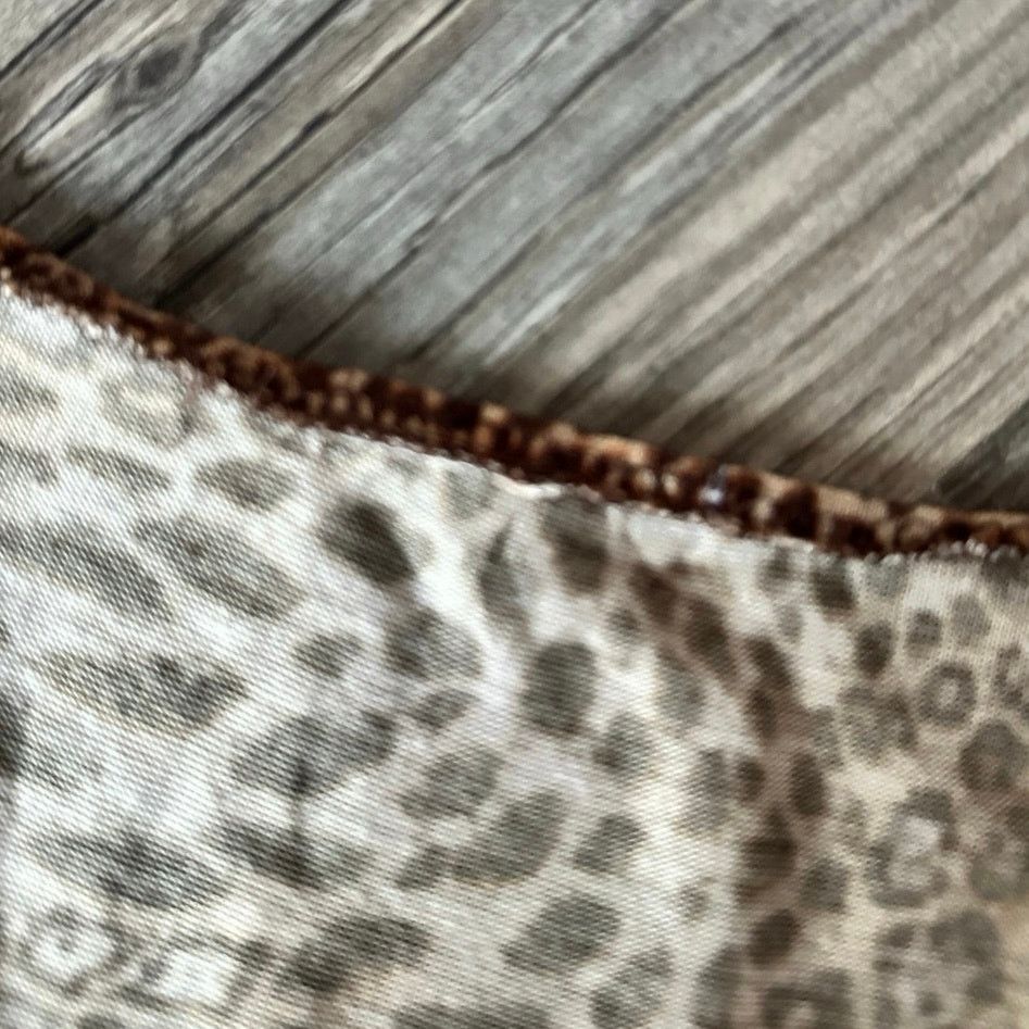 Other no brand cheetah print brown knit tank top Size M / US 6-8 / IT 42-44 - 3 Thumbnail