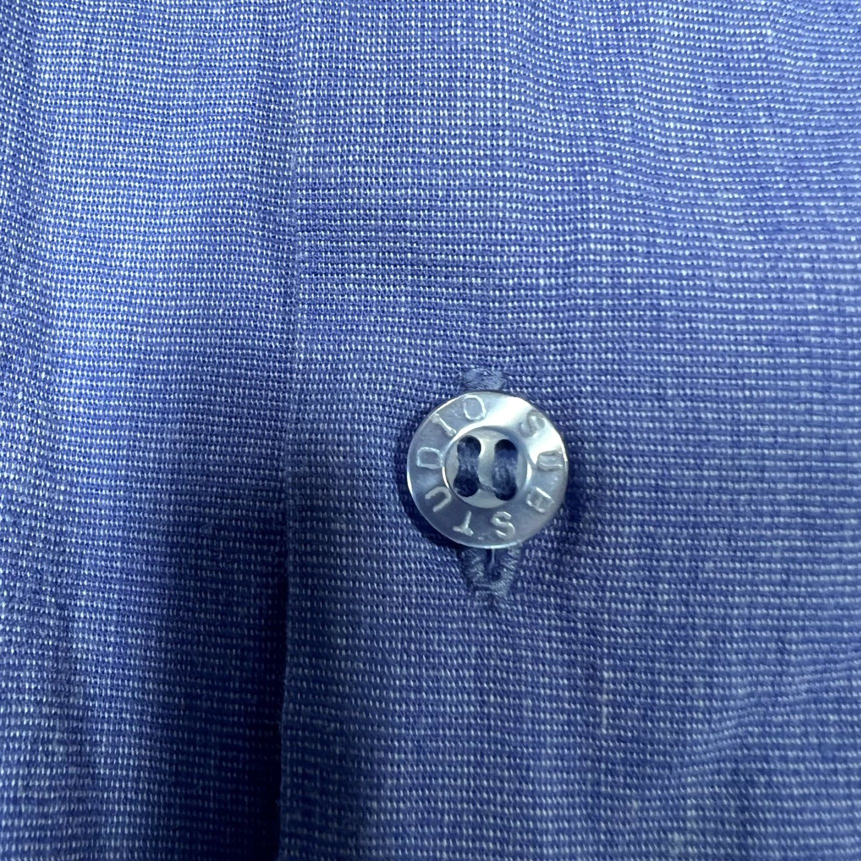 Vintage VINTAGE Substudio Mens Button-Up Shirt Regular M Stretch Royal Blue Cotton Spandex EUC Size US M / EU 48-50 / 2 - 6 Thumbnail