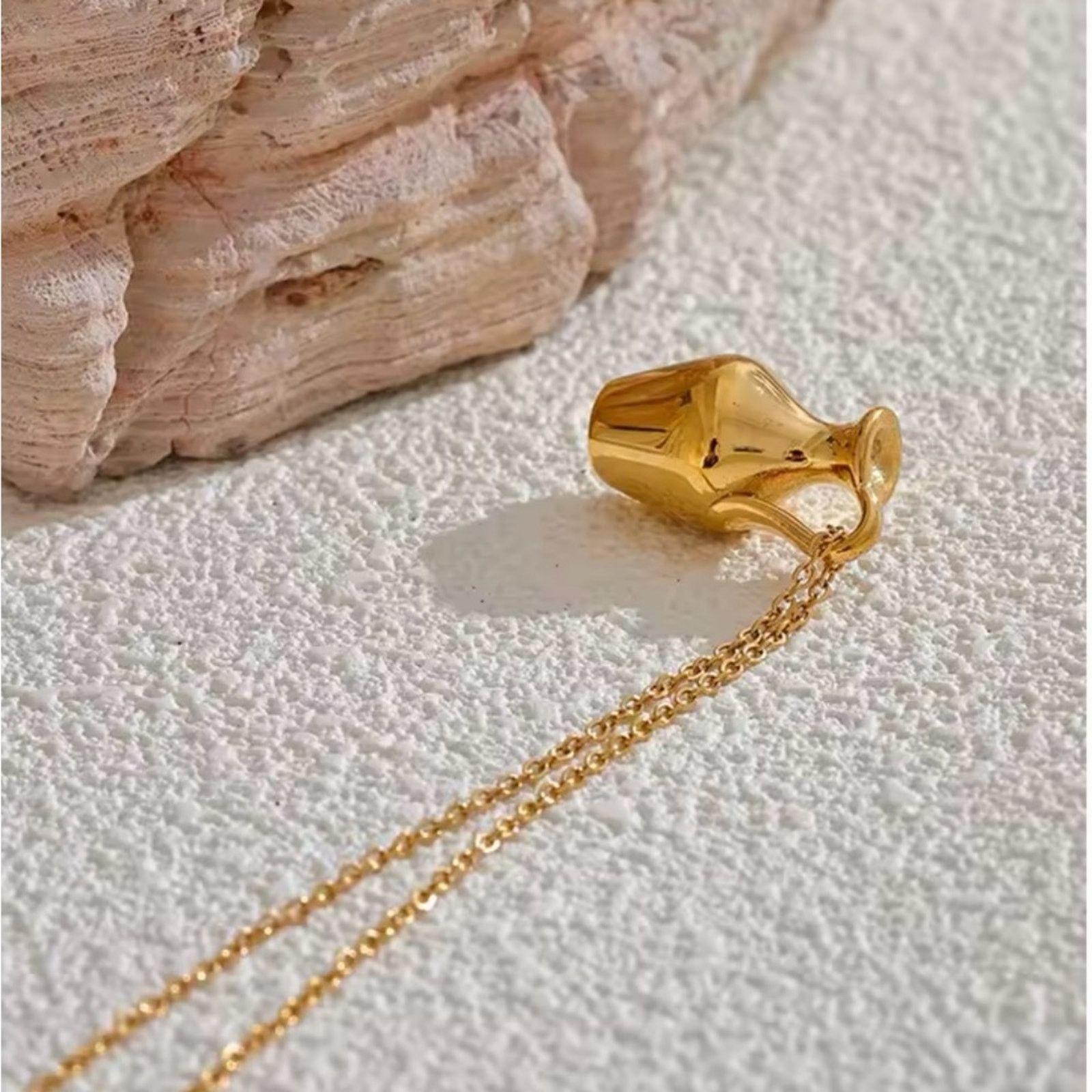 Other Vase Kettle Charm Necklace Pendant Necklace Waterproof Size ONE SIZE - 6 Thumbnail
