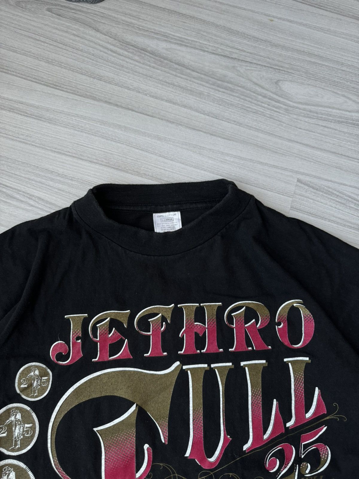 Band Tees × Vintage Vintage 1993 Jethro Tull 25th Anniversary Tour Tee Size US XL / EU 56 / 4 - 5 Thumbnail