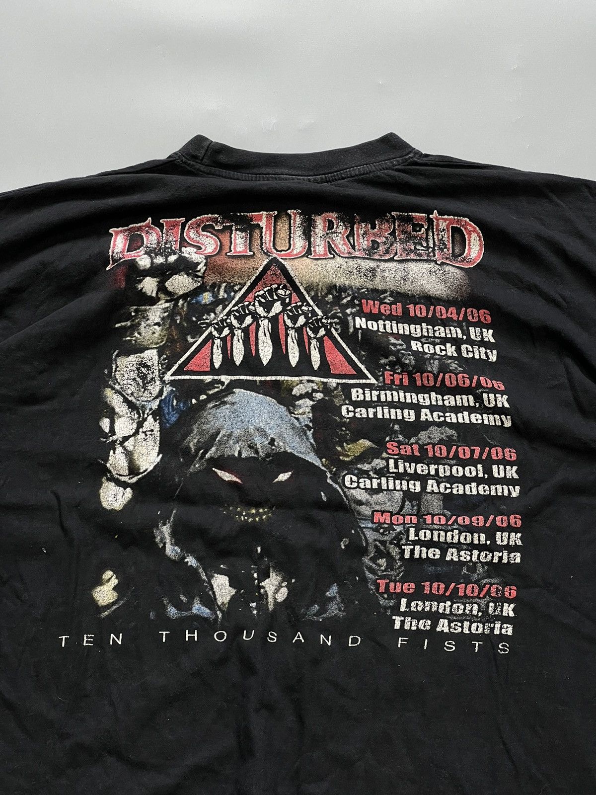 Band Tees × Vintage 2006 disturbed ttf tour tshirt rock metal tee Size US XL / EU 56 / 4 - 5 Thumbnail