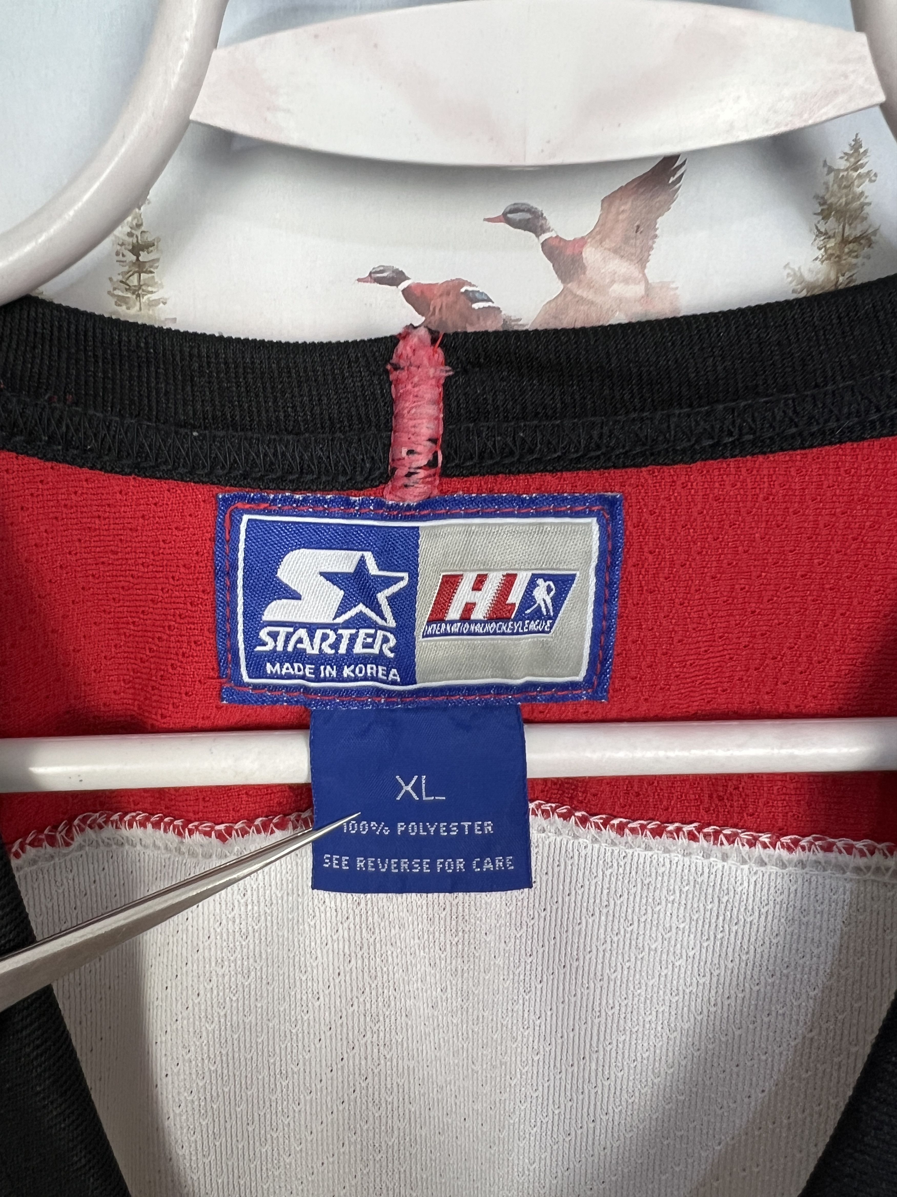 Starter Vintage 90's Starter San Francisco Spiders IHL Jersey Mens Size US XL / EU 56 / 4 - 5 Thumbnail