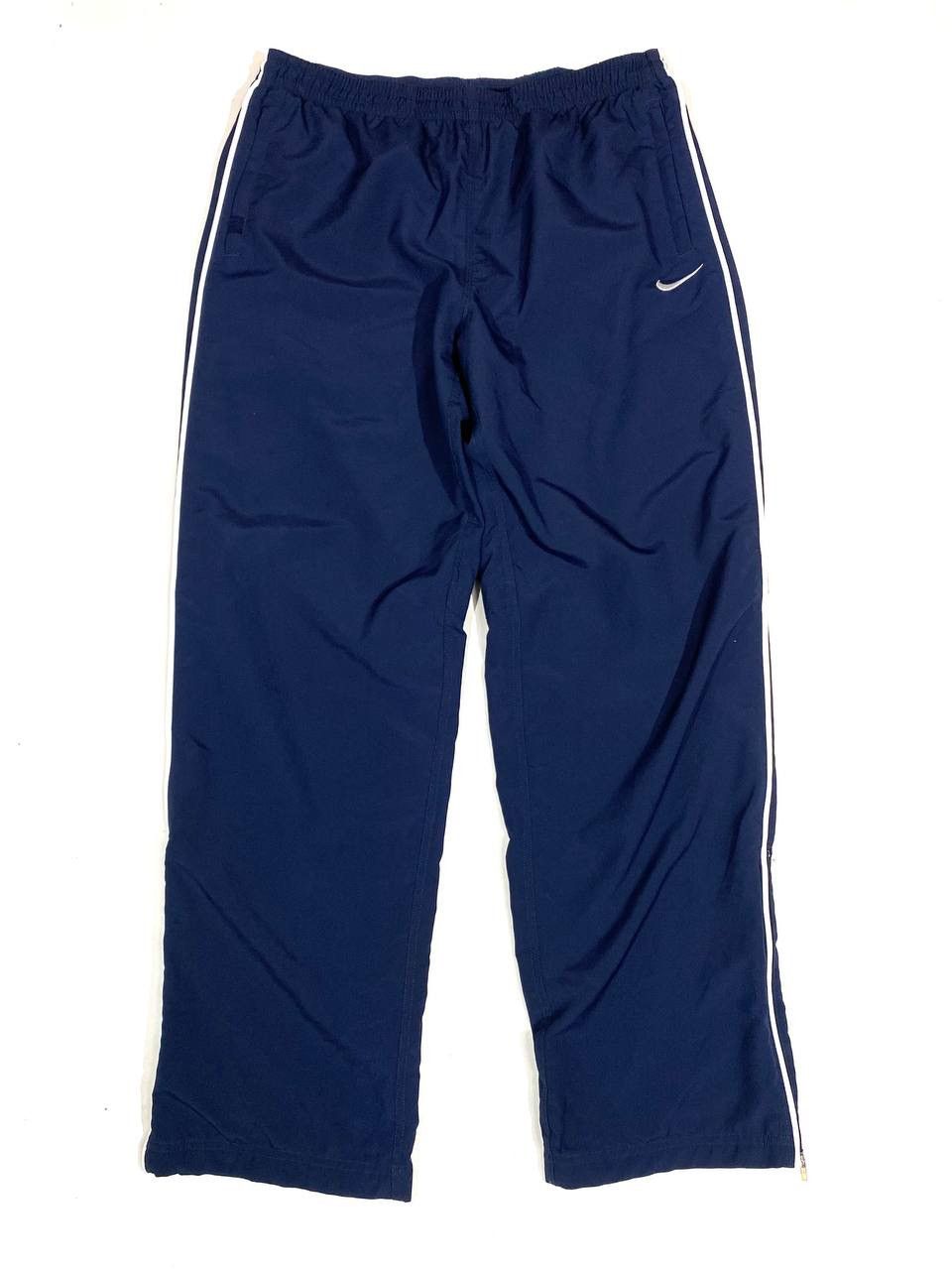 Nike Nike Track Pants Vintage Navy Nylon Y2K Parachute Size US 34 / EU 50 - 4 Thumbnail