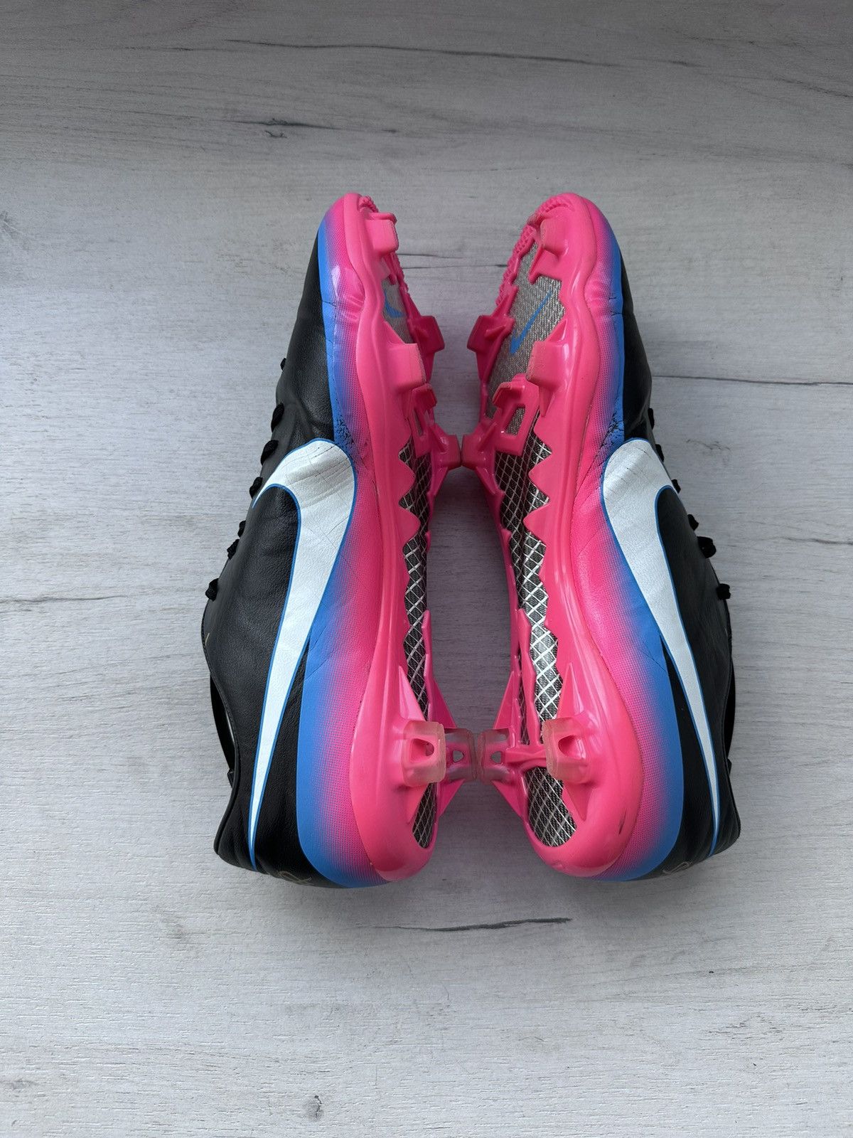 Nike Nike Mercurial Vapor VIII CR7 FG Black Football Soccer Size US 11 / EU 44 - 4 Thumbnail