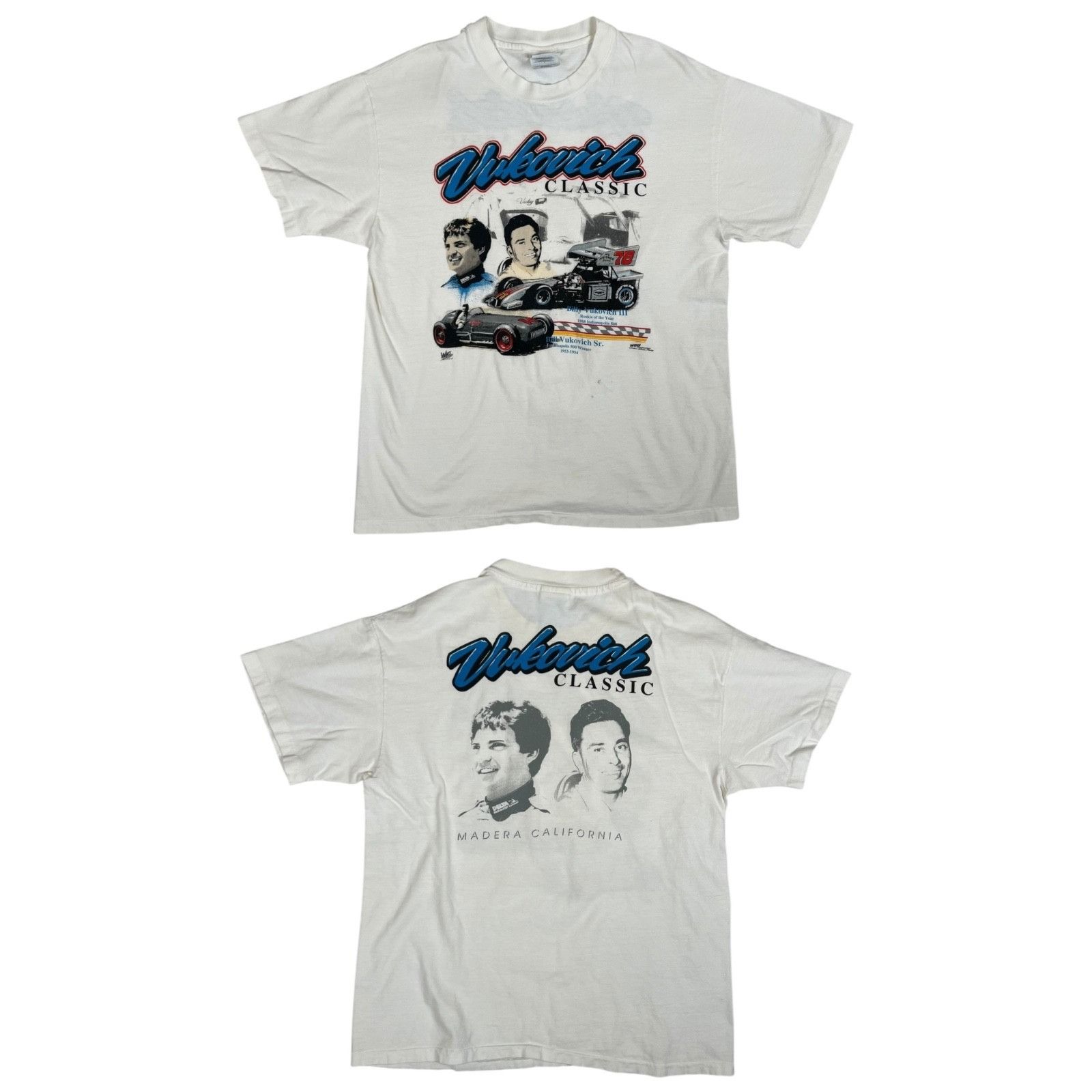 Hanes Vintage Billy Vukovich T-Shirt Size Large Single Stitch USA Size US L / EU 52-54 / 3 - 1 Thumbnail