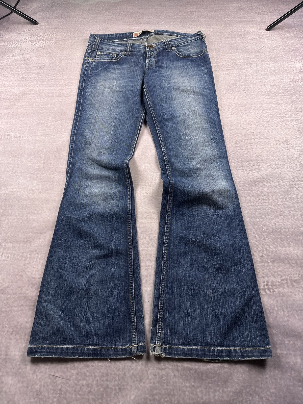 Opium Flared Jeans COATING FLARE PANTS Opium Playboi Carti