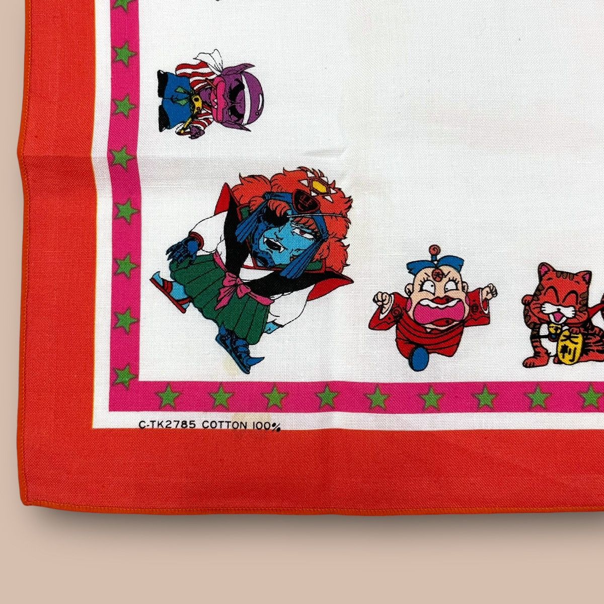 Anime Vintage 80-90's Bikkuriman Handkerchief Size ONE SIZE - 3 Thumbnail