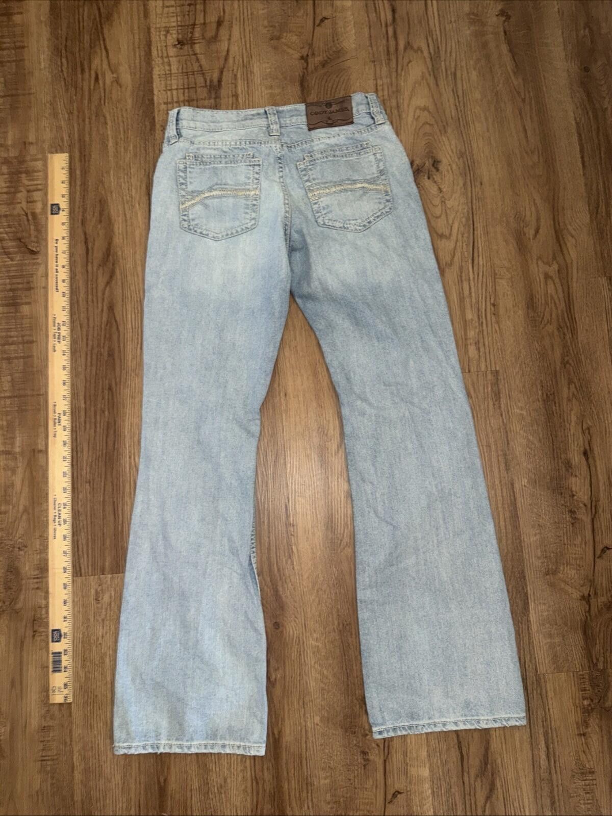 Cody James Cody James Slim Fit Straight Stretch Boot Cut Jeans RN138823 Size US 29 - 6 Thumbnail