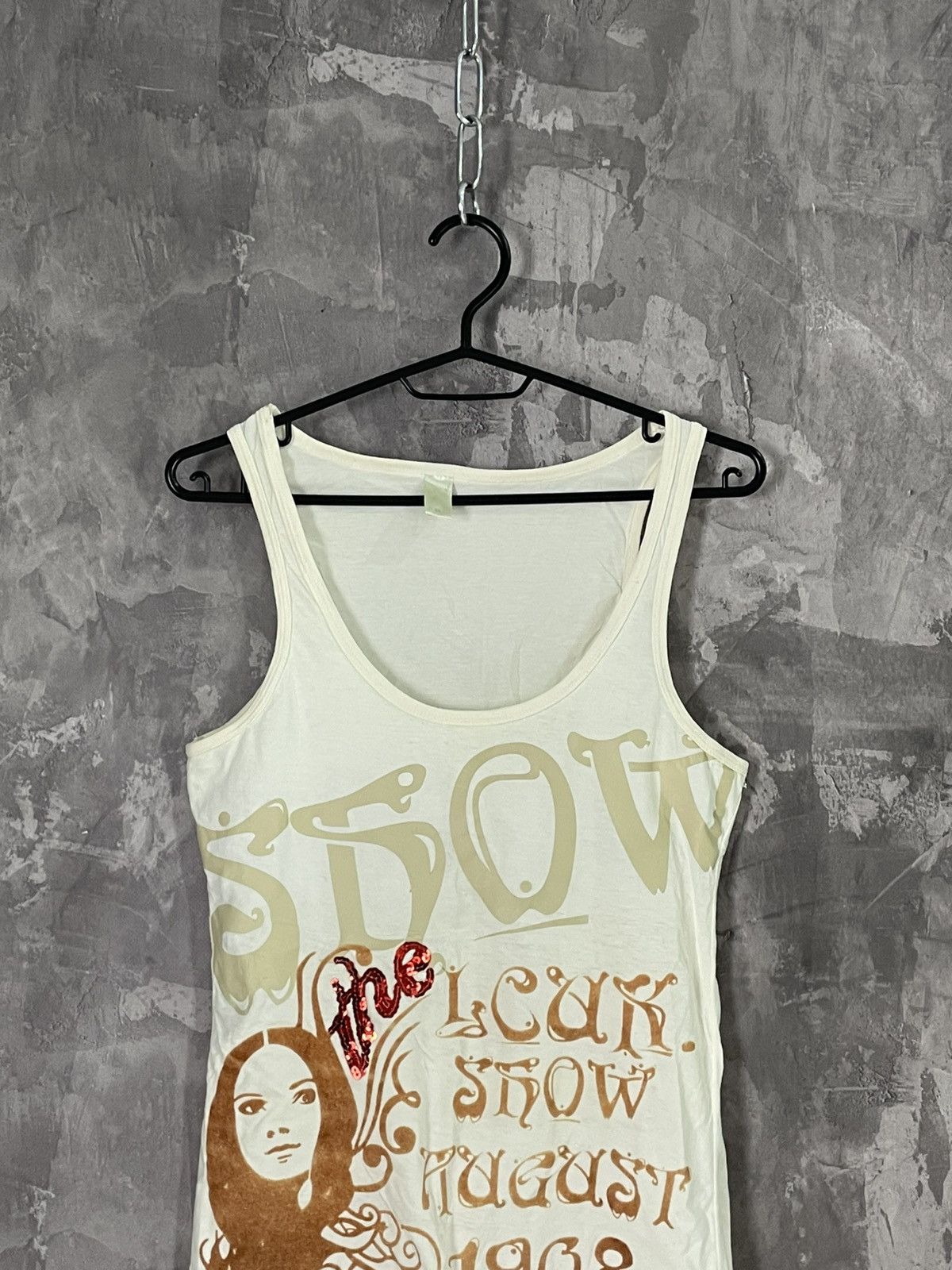Hysteric Glamour Avant Garde Hysteric Glamour Style Crazy Y2K Tank Top Size M / US 6-8 / IT 42-44 - 2 Thumbnail