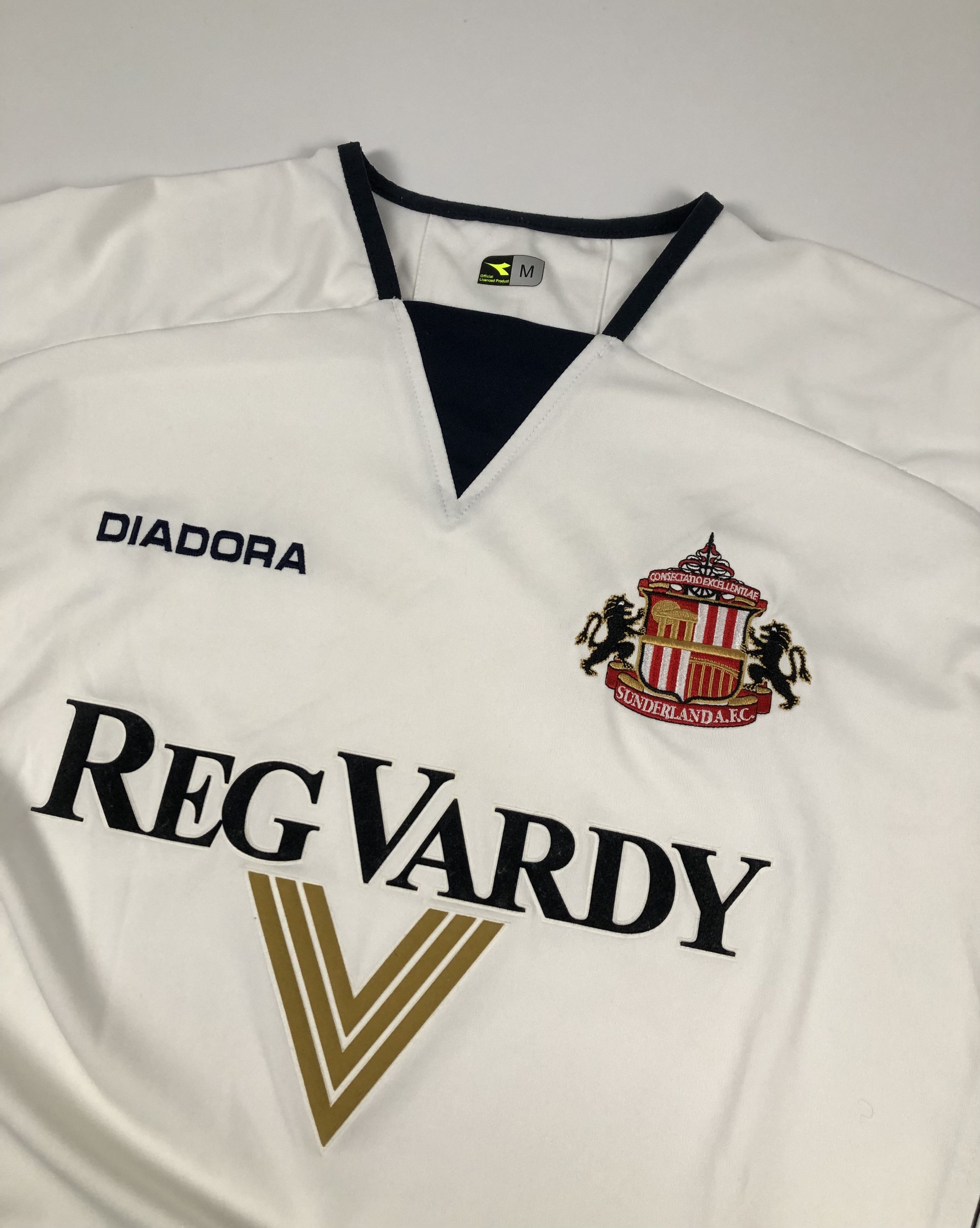 Diadora Diadora Sunderland 2004-2005 Away Soccer Jersey Size US M / EU 48-50 / 2 - 3 Thumbnail