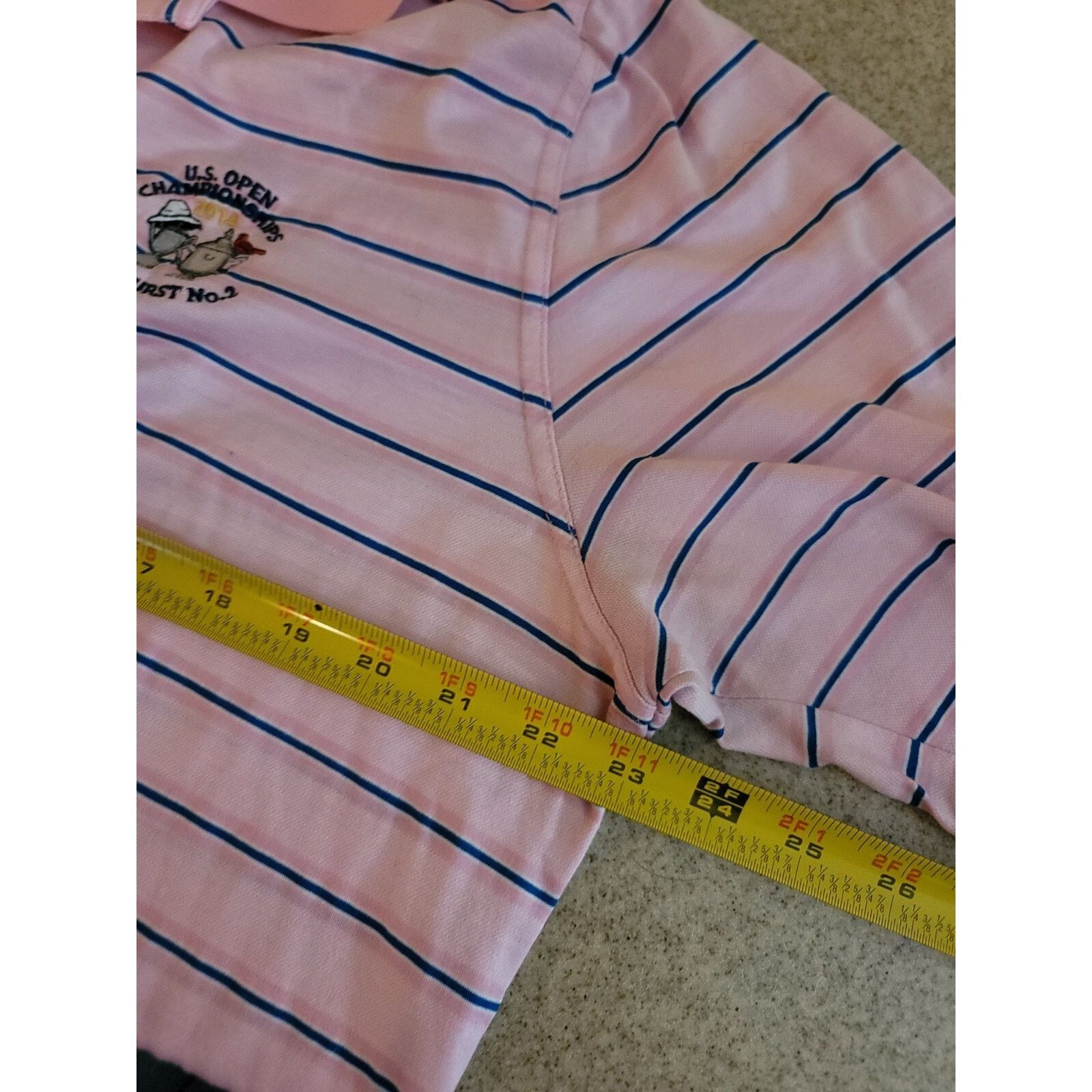 Bobby Jones Bobby Jones Polo Shirt Mens L Pink Pinehurst US Open 2014 Size US L / EU 52-54 / 3 - 7 Thumbnail