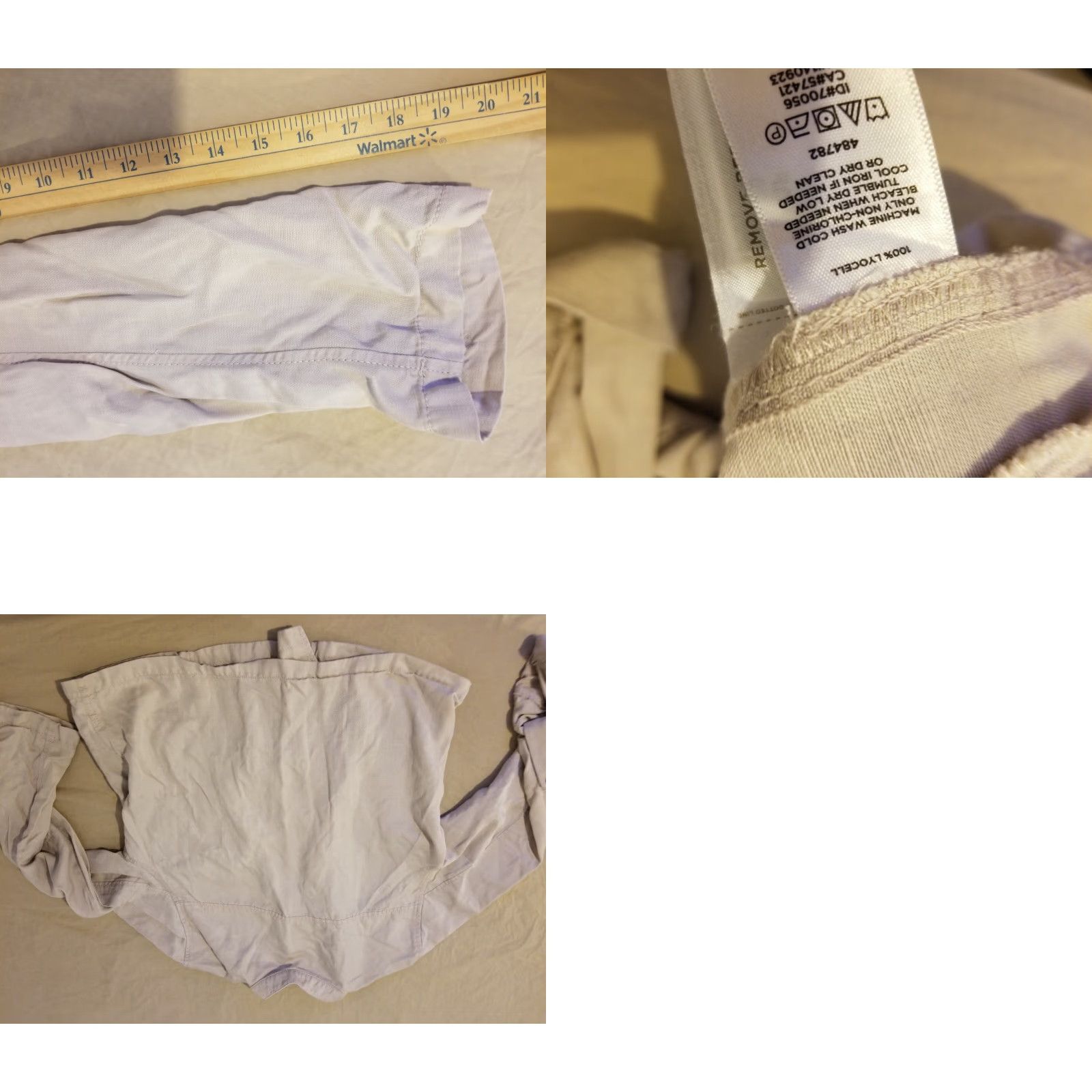 Ann Taylor VINTAGE? No. Final: Ann Taylor Jacket Womens XL Beige Lyocell Basic Coat? Size XL / US 12-14 / IT 48-50 - 8 Thumbnail