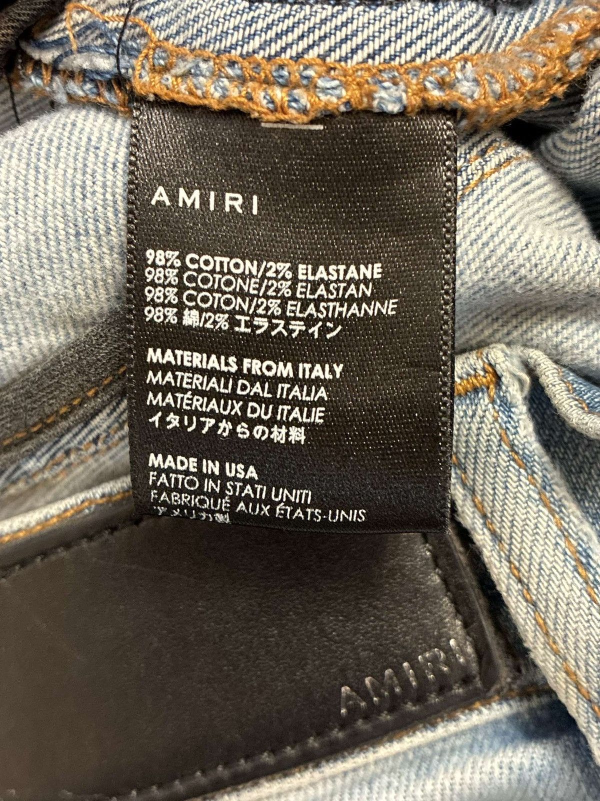 Amiri Amiri jeans Size US 31 - 5 Thumbnail