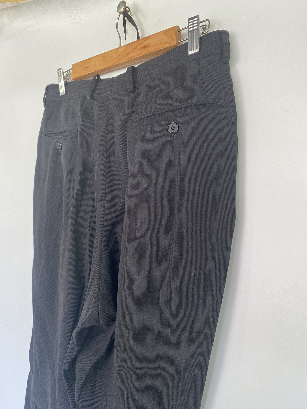 Japanese Brand × Kenzo × Vintage Vintage KENZO Casual Black Trousers Pant Size US 30 / EU 46 - 8 Thumbnail