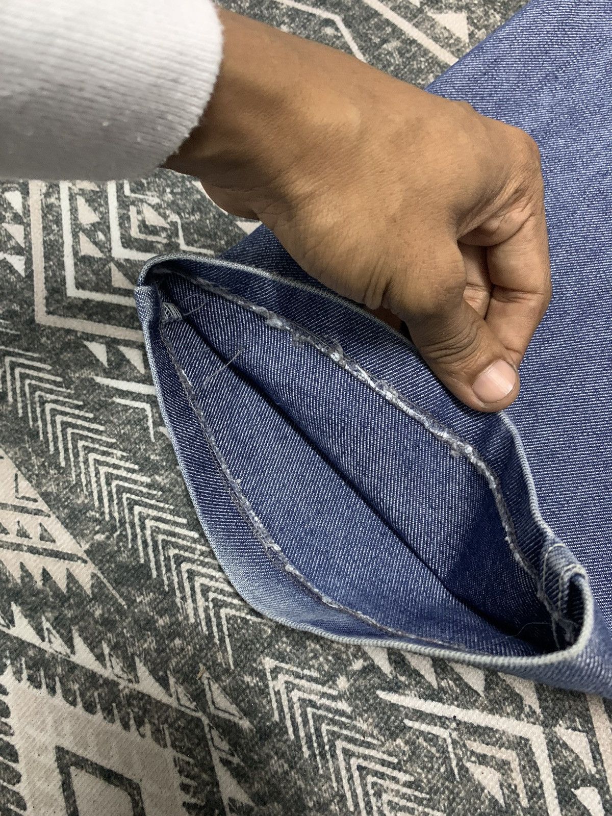 Gramicci 🔥BAGGY🔥90s GRAMICCI BAGGY DENIM PANT Size US 35 - 3 Thumbnail