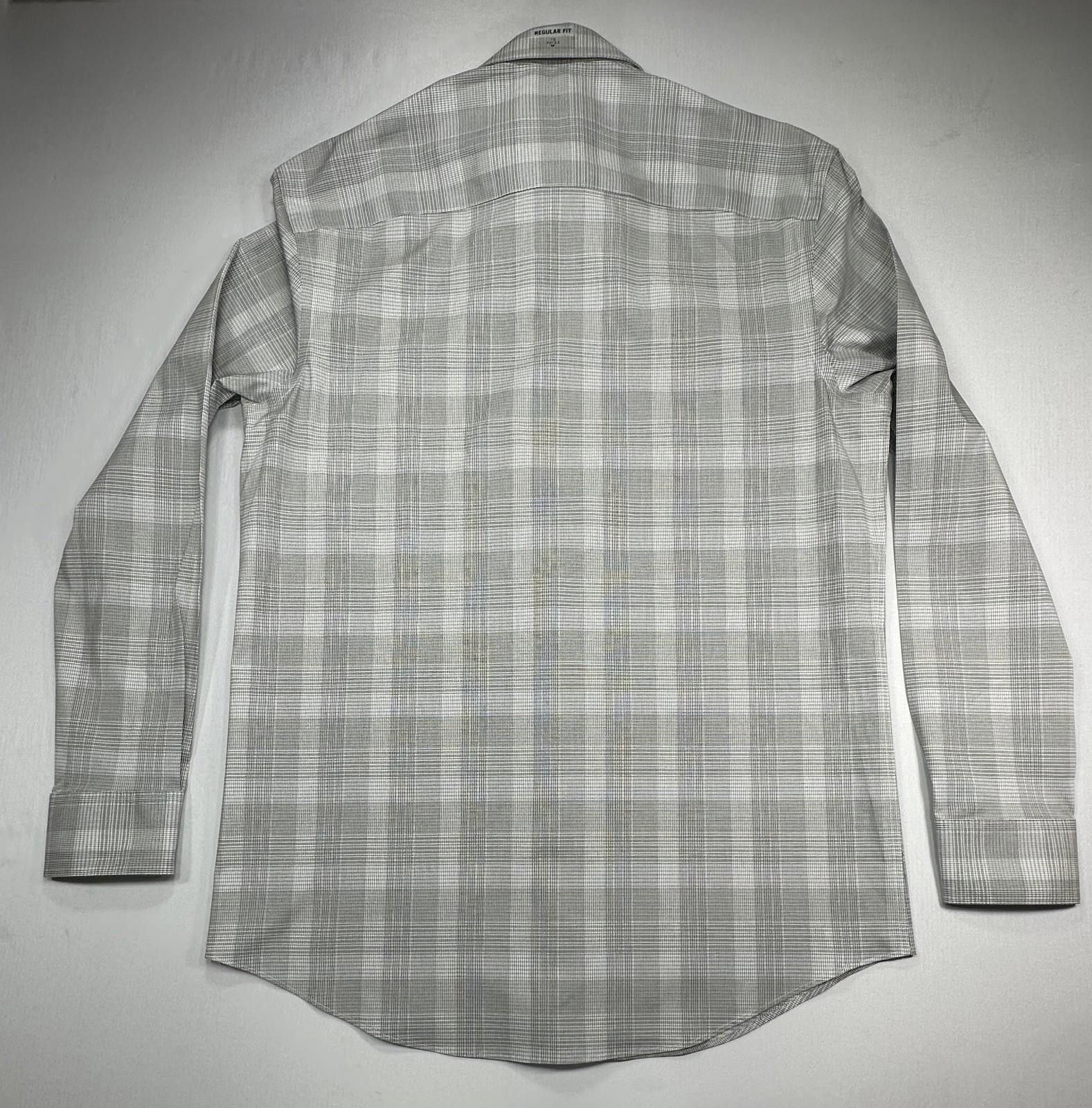 Calvin Klein Calvin Klein Stretch Steel+ Wrinkle Free Button Down Gray M Size 38R - 2 Thumbnail