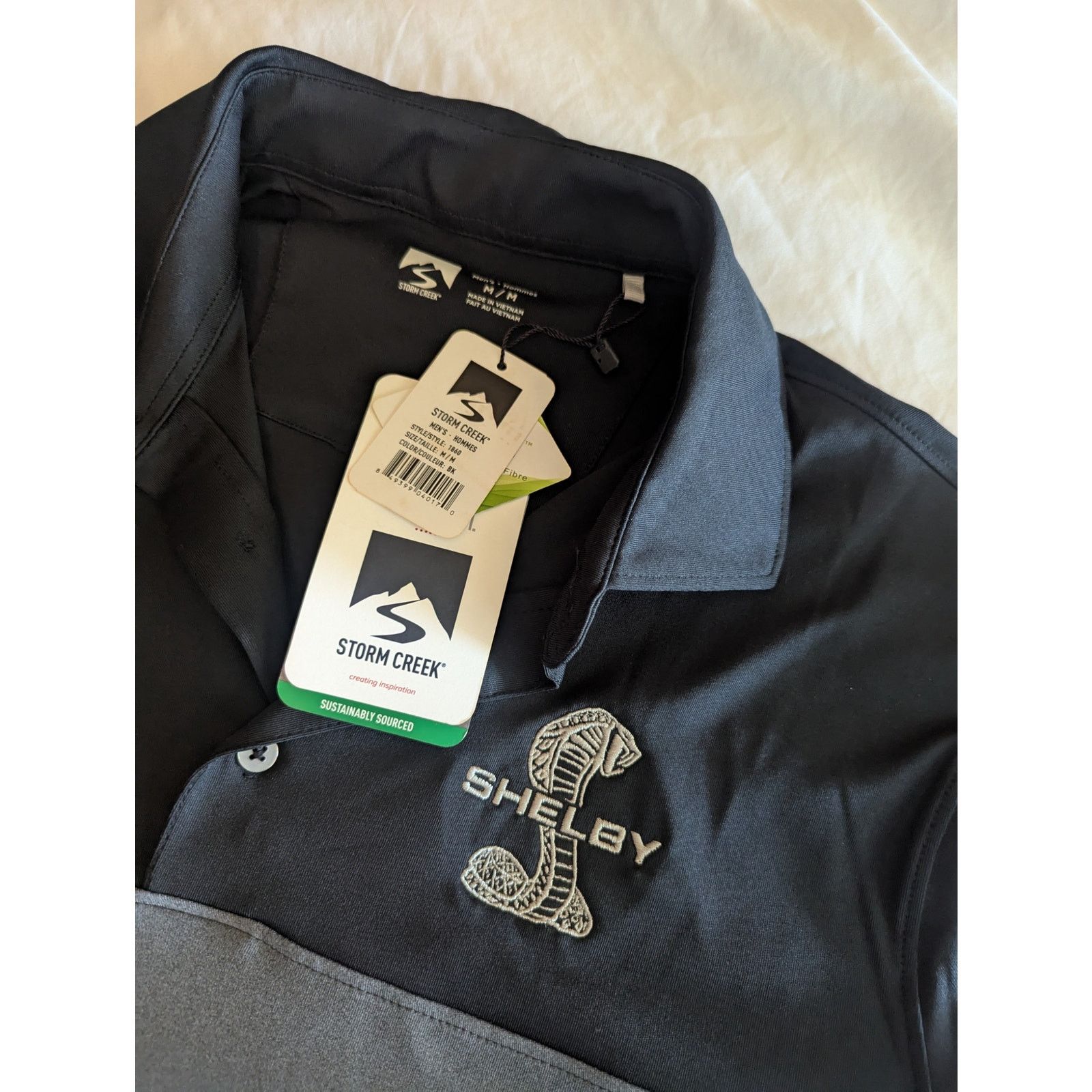 PING NWT Storm Creek Shelby Cobra Mens Polo Shirt Medium Size US M / EU 48-50 / 2 - 1 Thumbnail