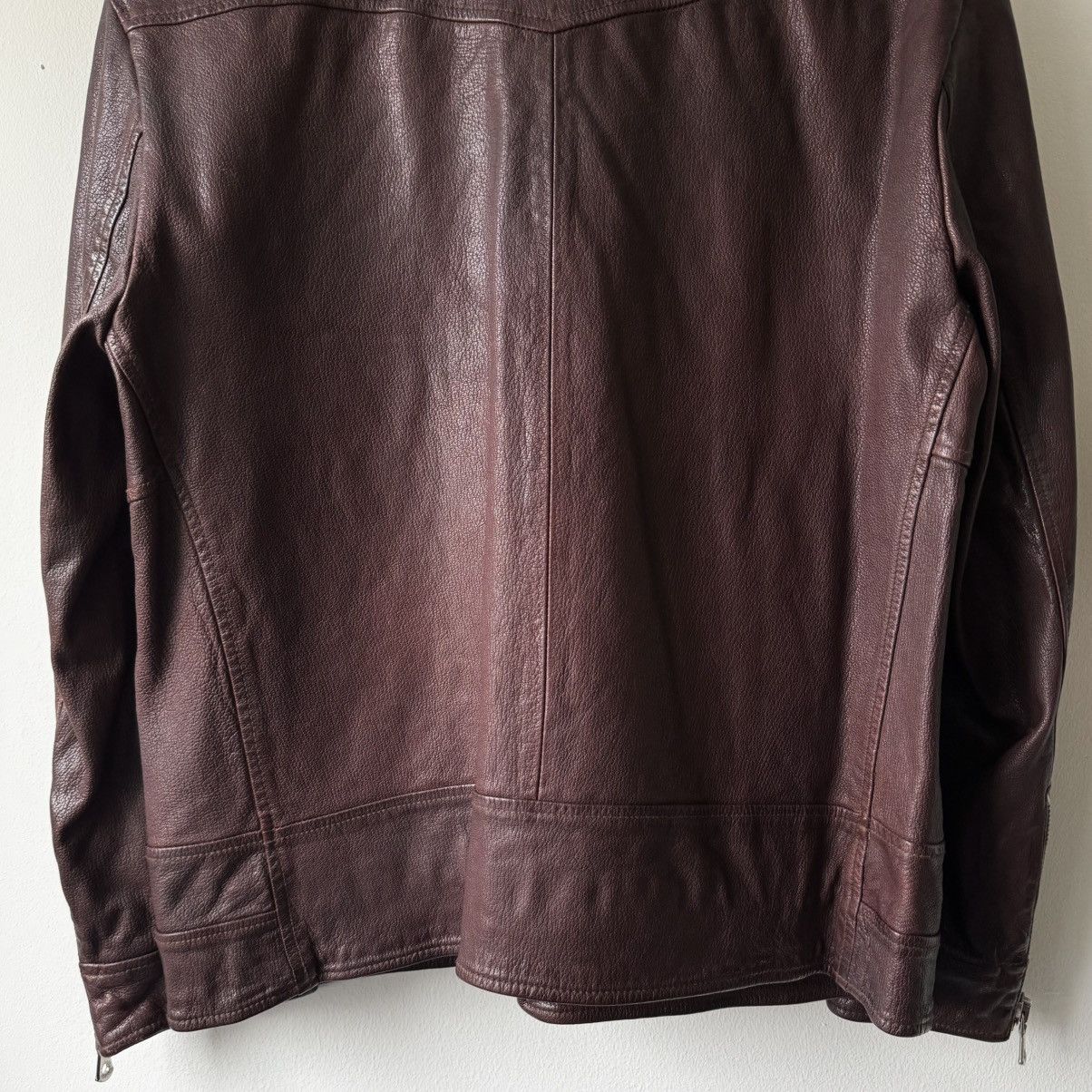 Dolce & Gabbana Dolce & Gabbana SS2006 Goat Leather Zip-Up Blouson Jacket Size US L / EU 52-54 / 3 - 7 Thumbnail