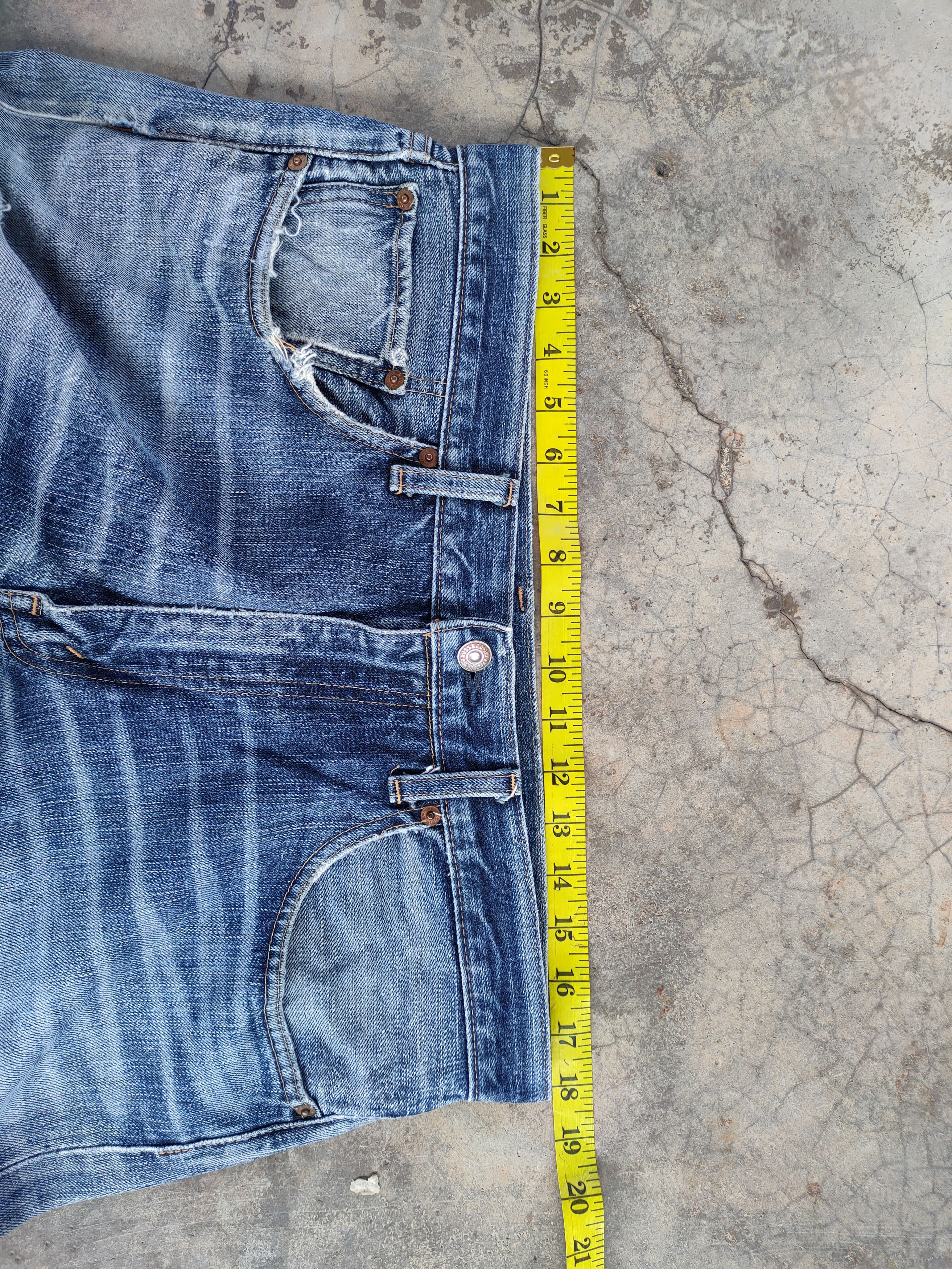 Levi's Vintage Clothing VINTAGE LEVI'S 510 FADED DISTRESSED JEANS DENIM PANTS Size US 36 / EU 52 - 8 Thumbnail