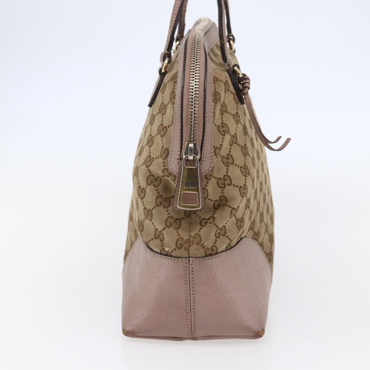 Gucci GUCCI GG Canvas Shoulder Bag Beige Gold Size ONE SIZE - 4 Thumbnail