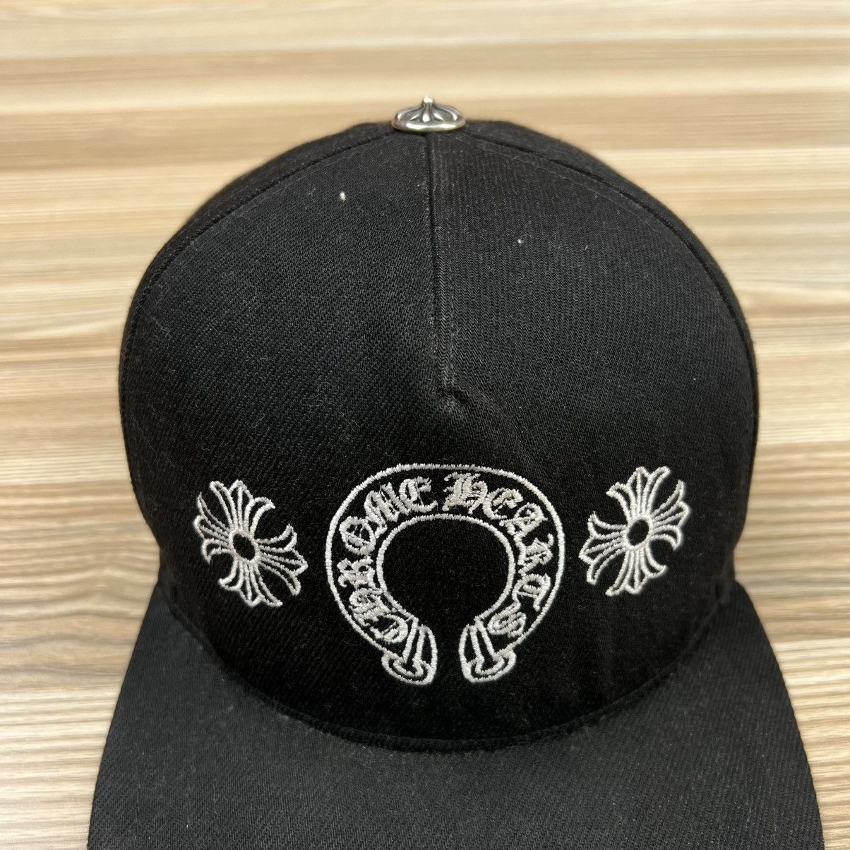 Chrome Hearts Chrome Hearts Horseshoe Dennim Hat. Size ONE SIZE - 6 Thumbnail