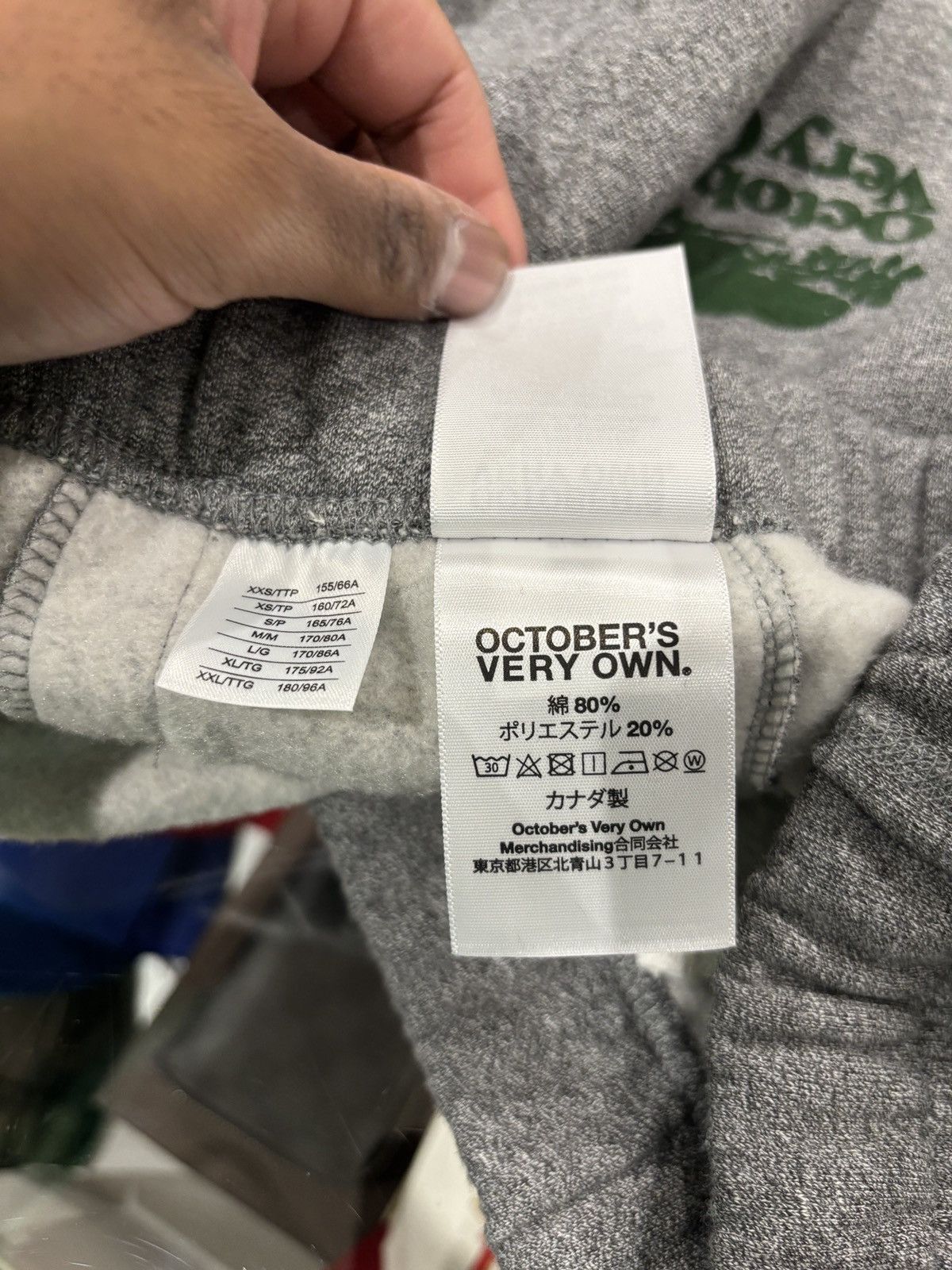 October's Very Own OVO x Roots All Country Sweatpants Grey Size: XL Size US 36 / EU 52 - 6 Thumbnail