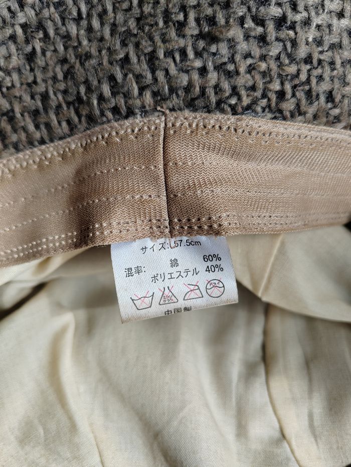 Japanese Brand Vintage Japanese Style Bucket Hat Cap Size ONE SIZE - 5 Thumbnail