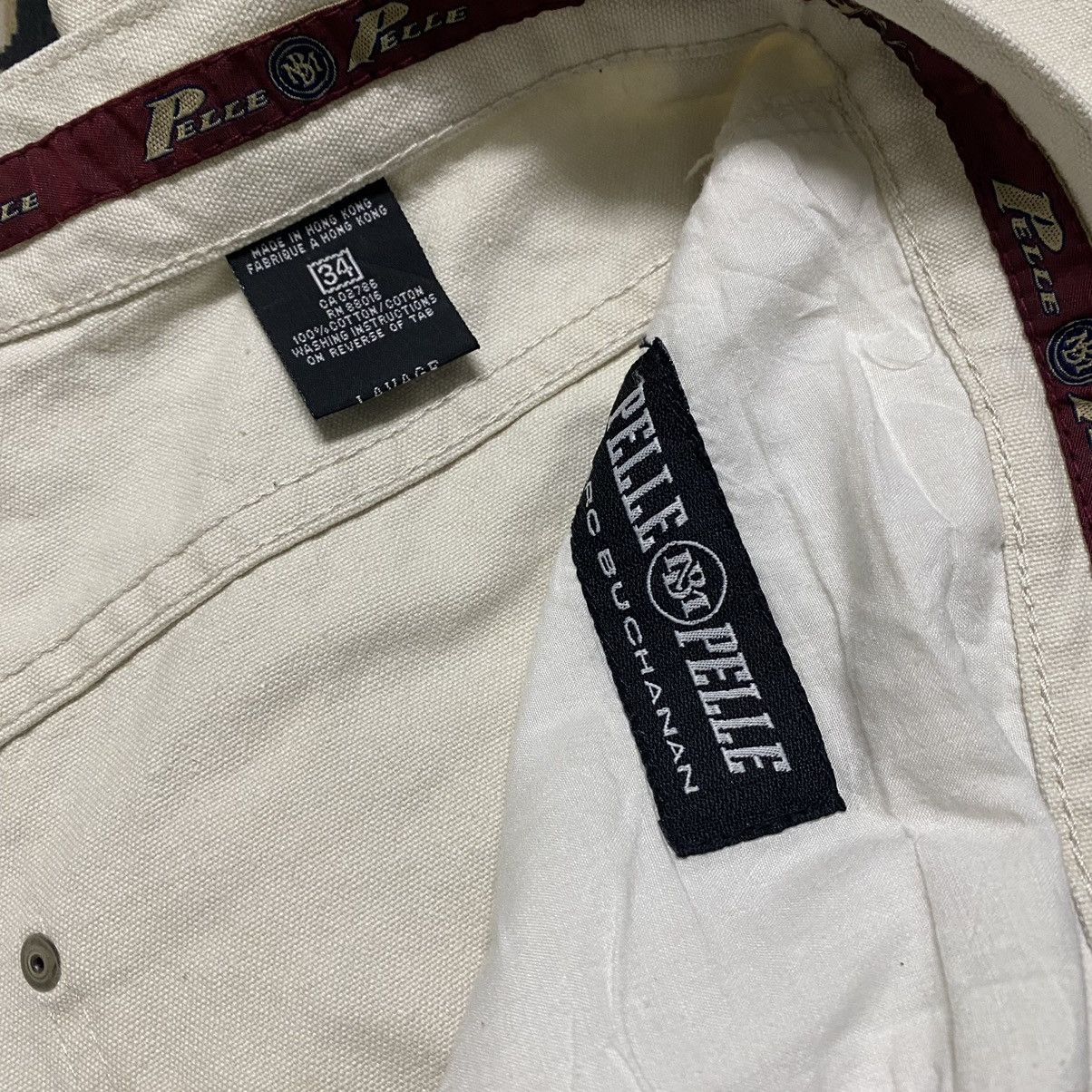 Marc Buchanan Vintage Marc Buchanan Duck Cotton Cargo Baggy Pants Size US 34 / EU 50 - 21 Thumbnail