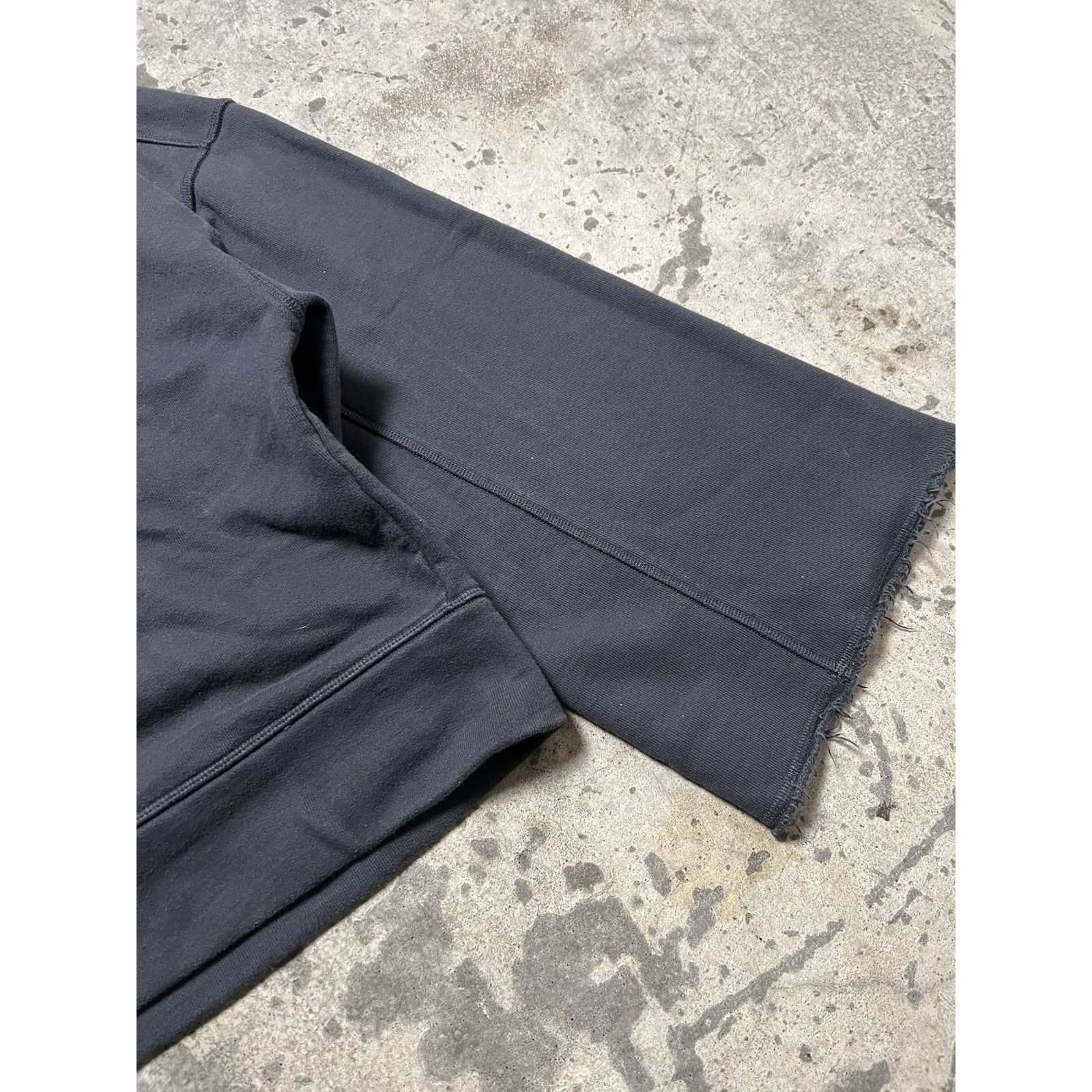 Alo ALO Women Sweatshirt Black Hoodie Low Key Cropped Size XL / US 12-14 / IT 48-50 - 8 Thumbnail