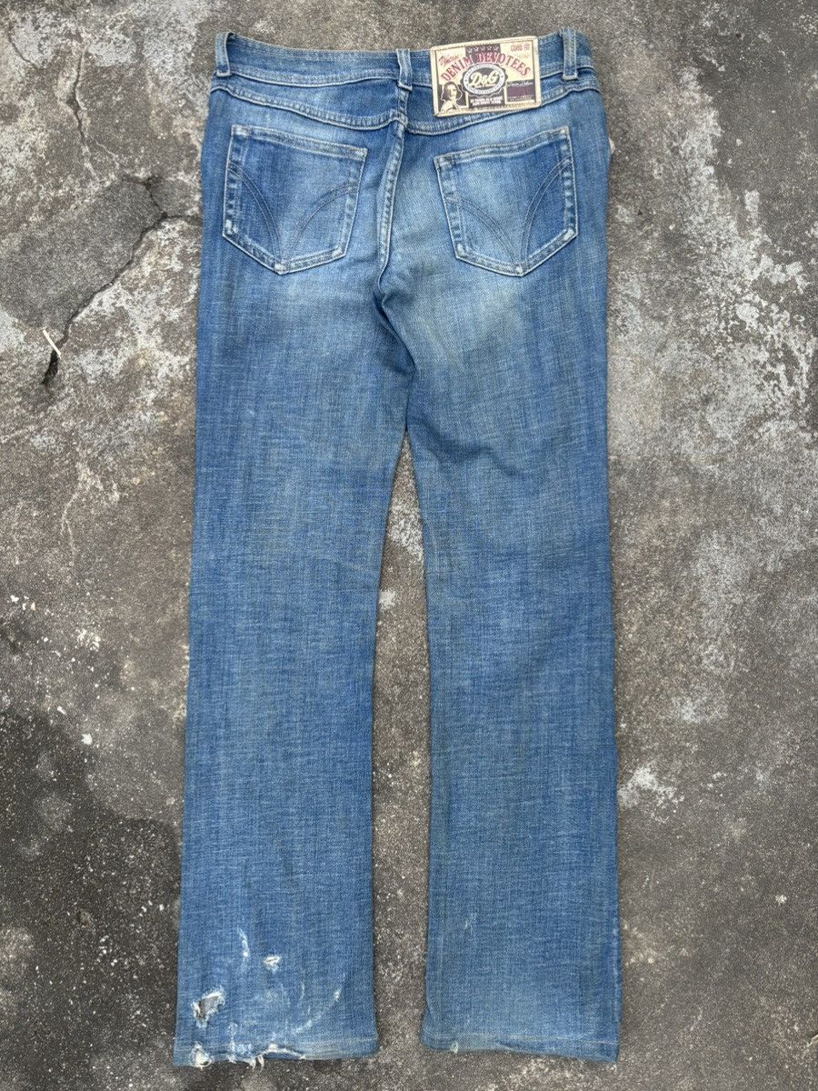 Dolce & Gabbana Vintage Dolce & Gabbana Cool Denim Devotees Belted Jeans Size 28" / US 6 / IT 42 - 7 Thumbnail