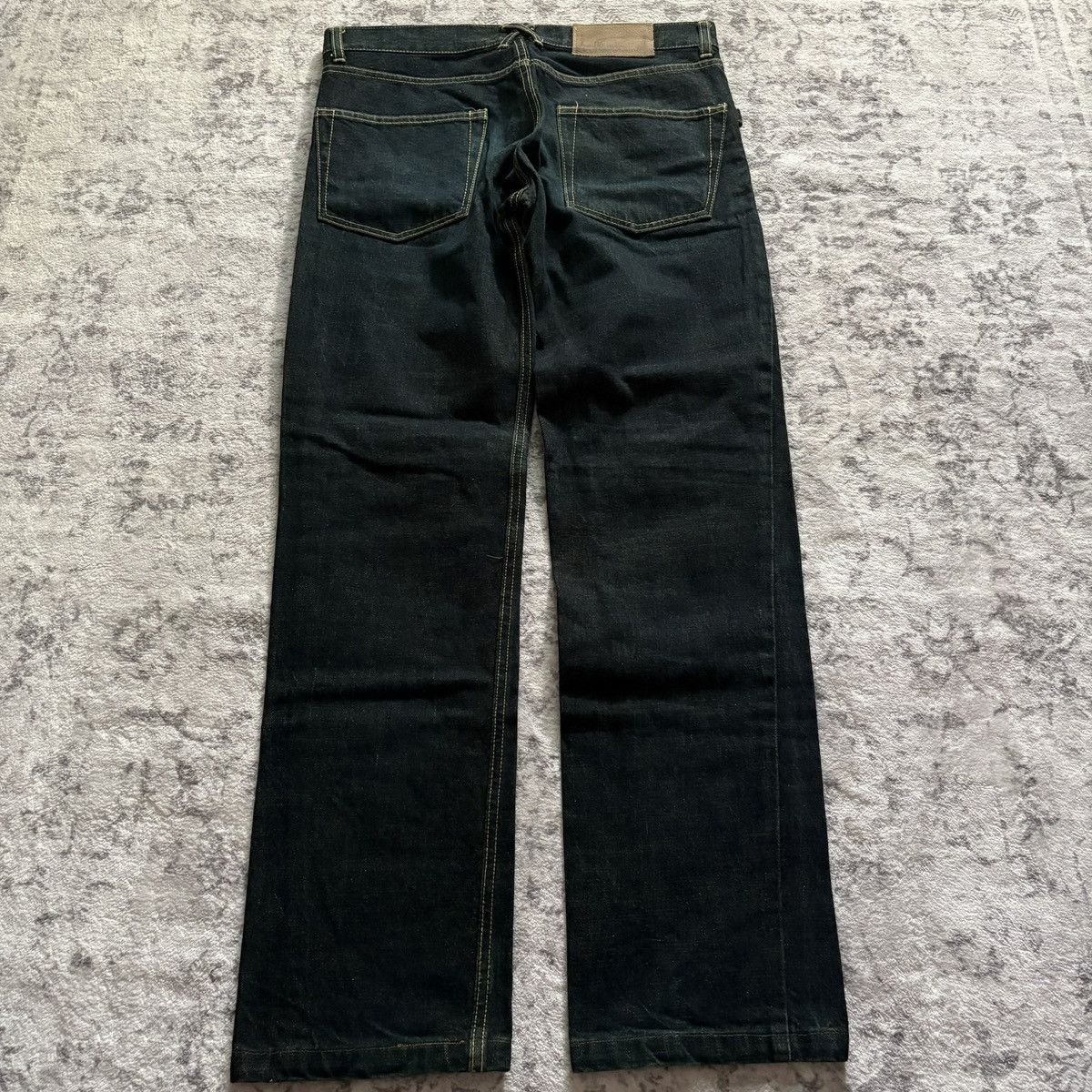 Beauty Beast Beauty:Beast Cross Arrow Print Denim Jeans Dark Green | 3 Size US 32 / EU 48 - 8 Thumbnail