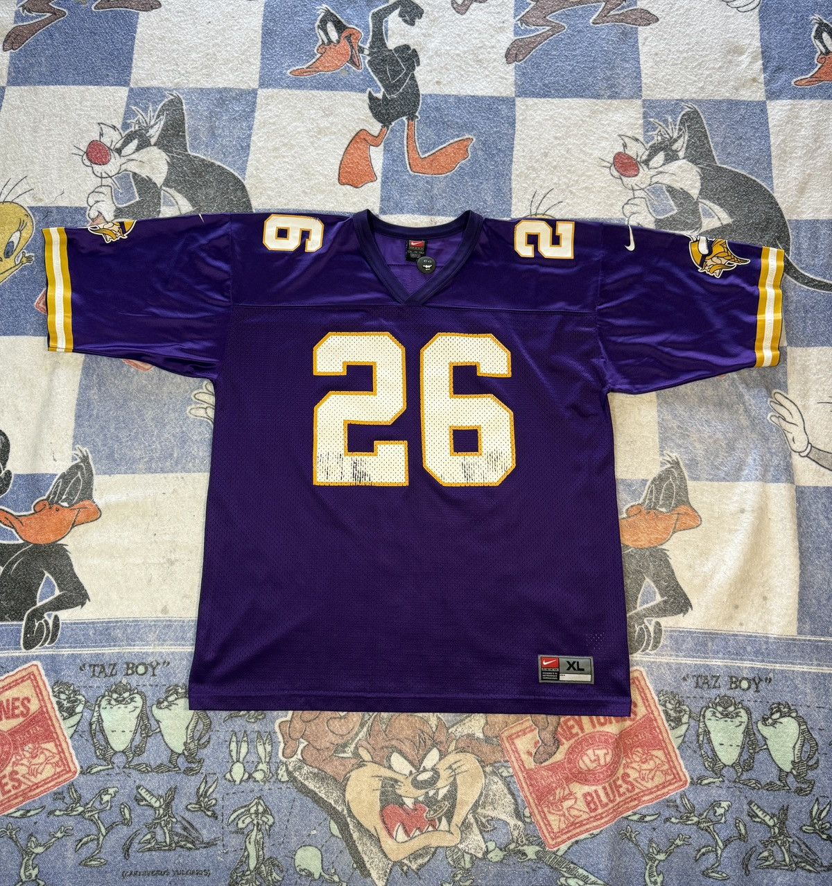 NFL Vintage minnesota vikings robert smith nike jersey Size US XL / EU 56 / 4 - 1 Thumbnail