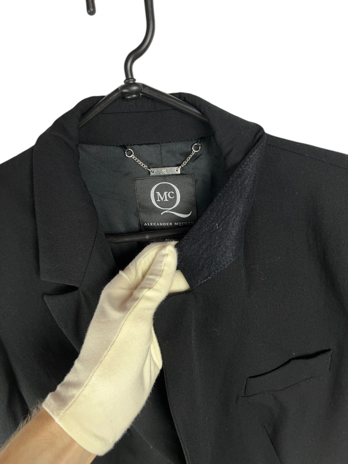 Alexander McQueen Alexander McQueen Wool Blazer Size 44 Size M / US 6-8 / IT 42-44 - 10 Thumbnail