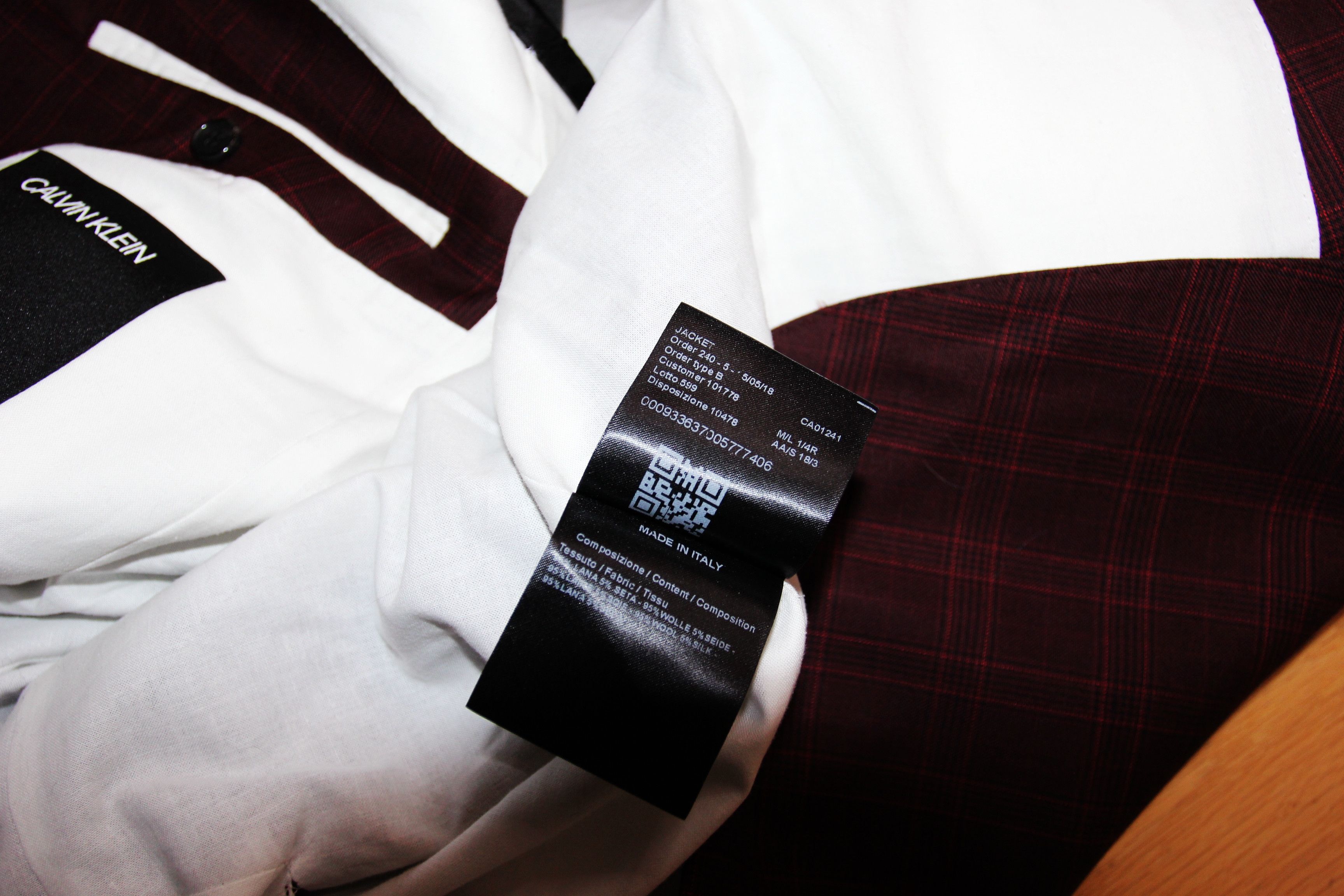 Calvin Klein 205W39NYC BNWT SS18 CALVIN KLEIN 205W39NYC TARTAN BLAZER JACKET 50 Size US M / EU 48-50 / 2 - 10 Thumbnail