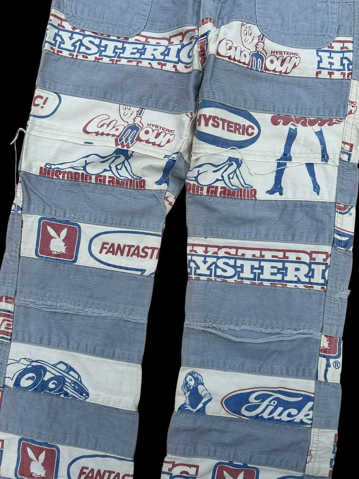 Hysteric Glamour HYSTERIC GLAMOUR FLARE HAGI VINTAGE DENIM JEANS Size US 28 / EU 44 - 7 Thumbnail