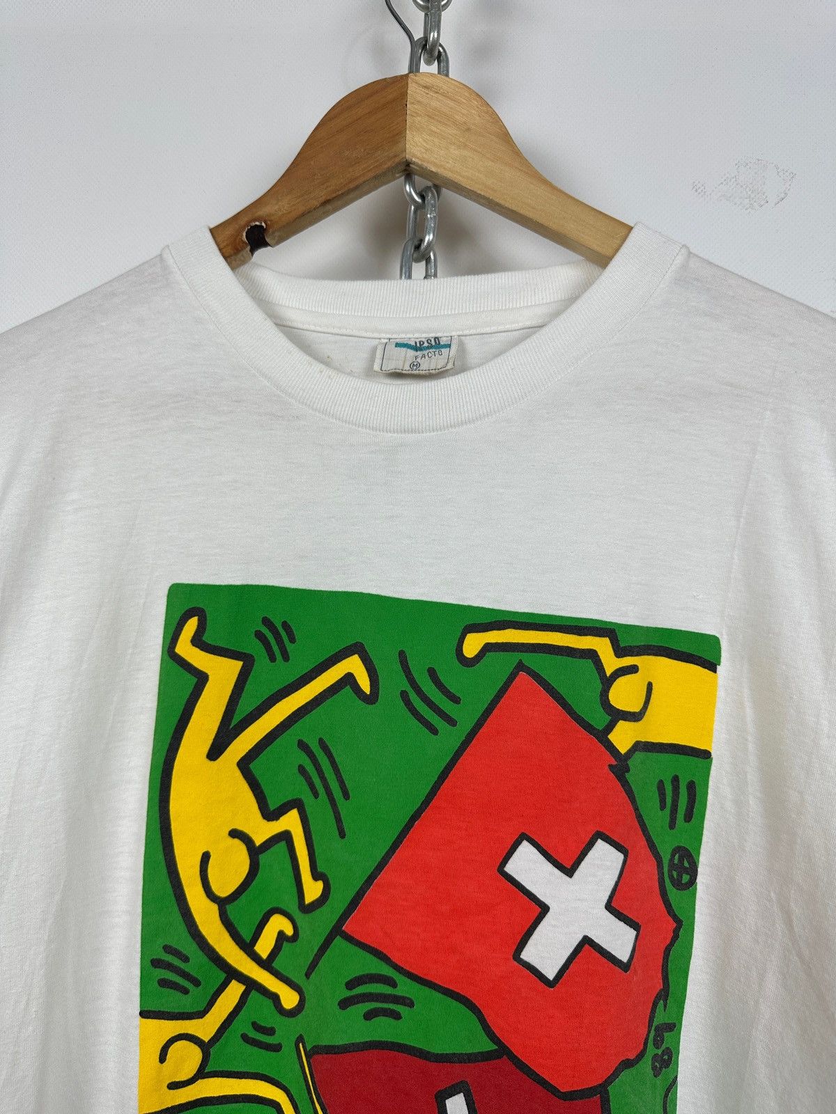Keith Haring 1991 Keith Haring Swiss National Day 700th Anniversary Tee Size US M / EU 48-50 / 2 - 5 Thumbnail