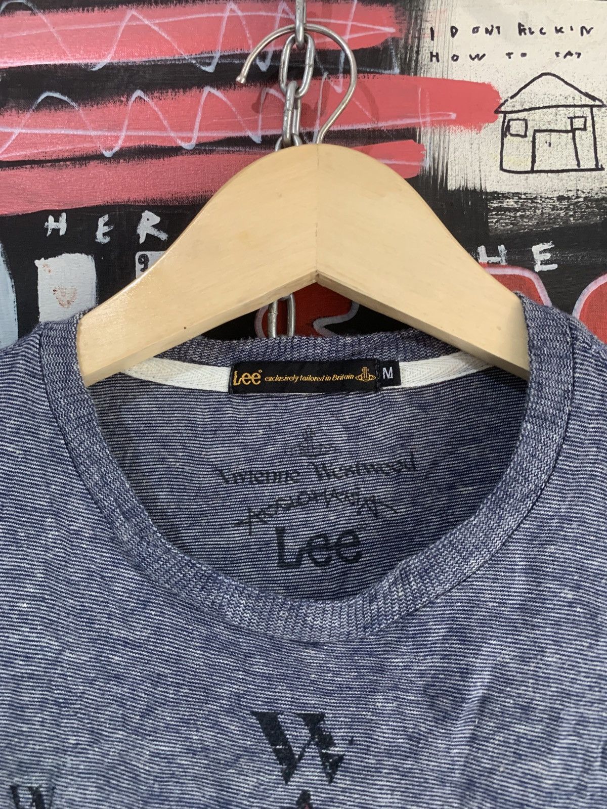 Lee × Vivienne Westwood Vivienne Westwood x Lee Logo Longsleeve Tee Shirt Size US M / EU 48-50 / 2 - 8 Thumbnail