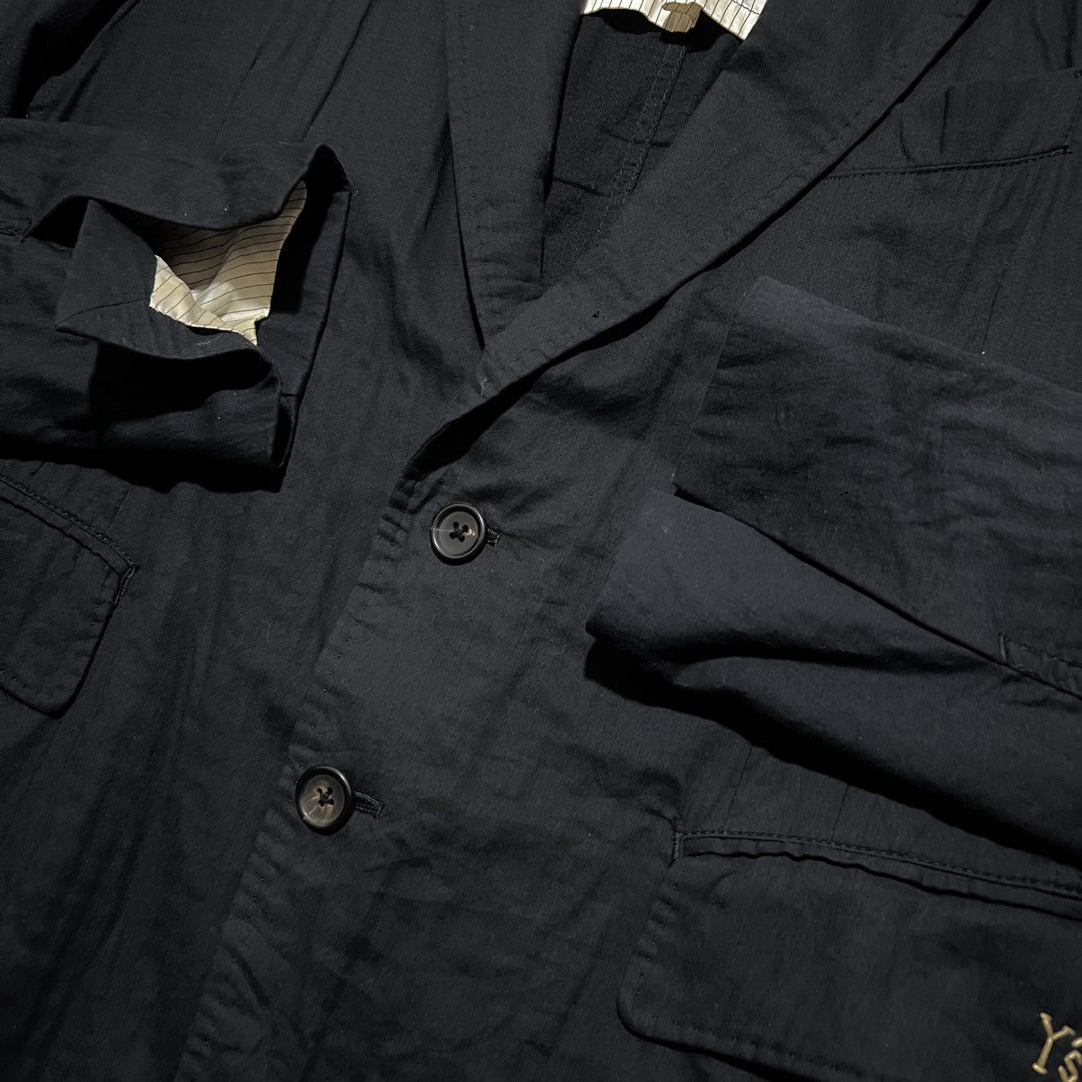 Yohji Yamamoto Yohji Yamamoto Y's Casual Blazer Suit Cotton Light Jacket Size US XL / EU 56 / 4 - 4 Thumbnail