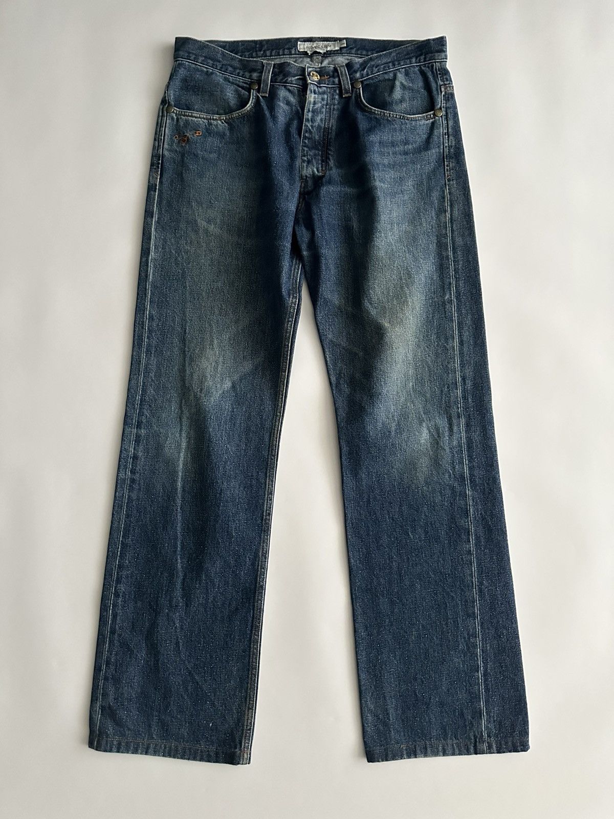 Yves Saint Laurent YSL by Stefano Pilati Denim Jeans Size US 32 / EU 48 - 4 Thumbnail