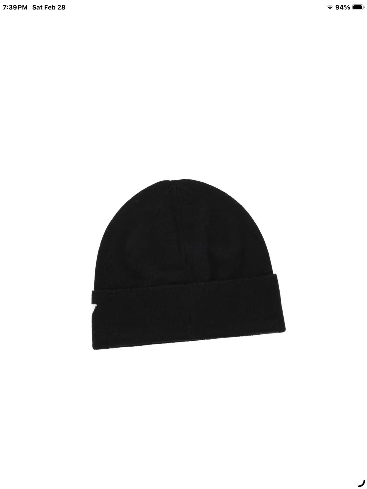 Givenchy Givenchy wool logo knit beanie hat accessory designer 🇮🇹blk Size ONE SIZE - 2 Thumbnail