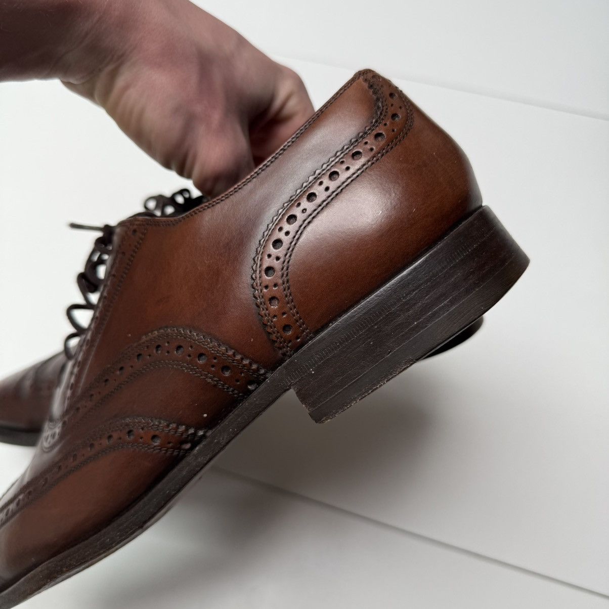 Dolce & Gabbana Vintage dolce gabbana formal oxfords leather shoes boots Size US 10 / EU 43 - 8 Thumbnail