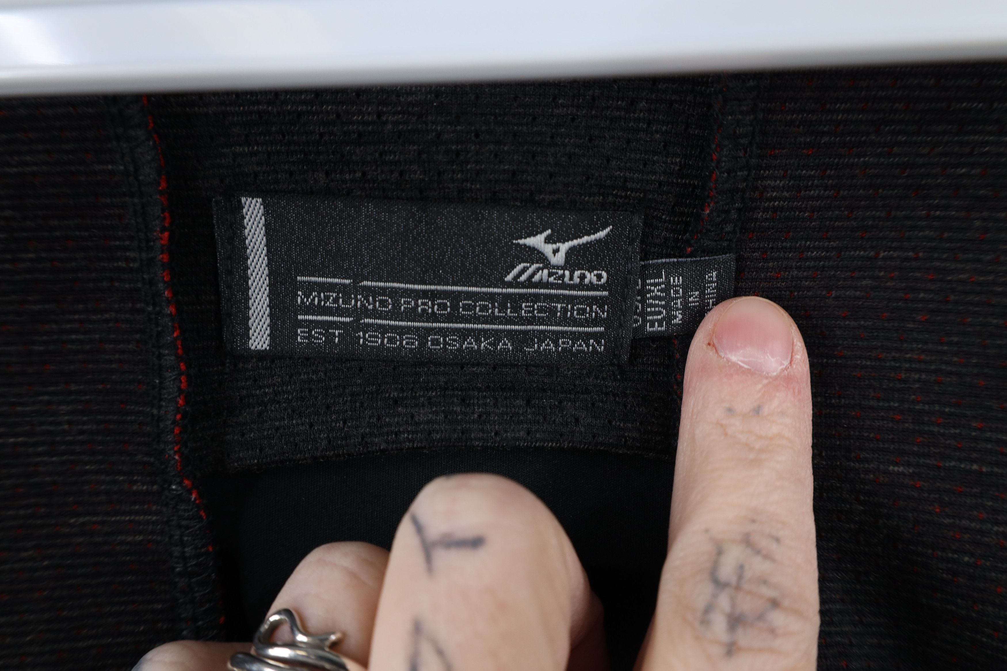 Mizuno × Vintage Mizuno Pro Collection Thermo Warmalite Full Zip Jacket Red Size US L / EU 52-54 / 3 - 10 Thumbnail