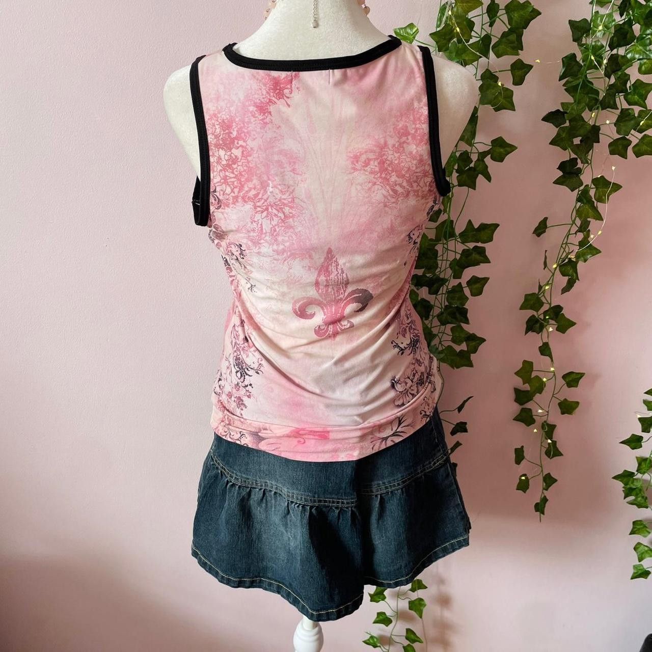 Vintage Vintage Pink Gothic Tank Size M / US 6-8 / IT 42-44 - 8 Thumbnail