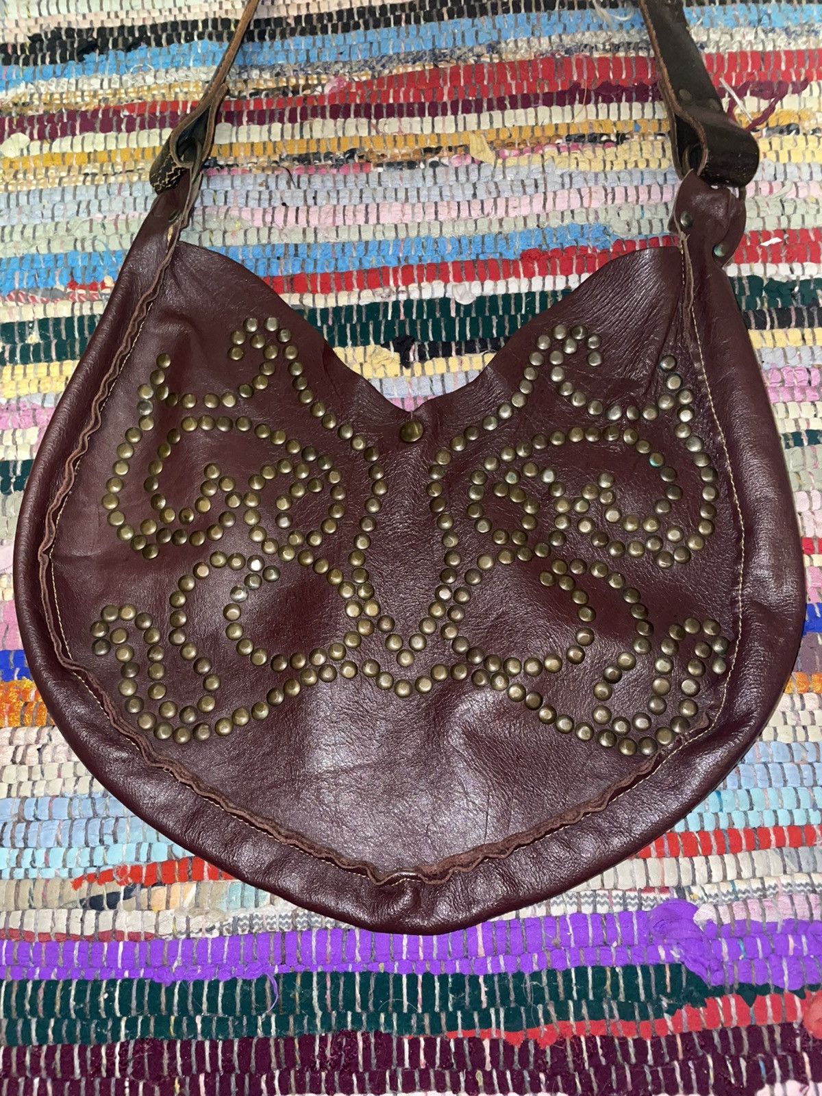 Vintage Vintage Sundance Leather Spain Crossbody Size ONE SIZE - 1 Thumbnail