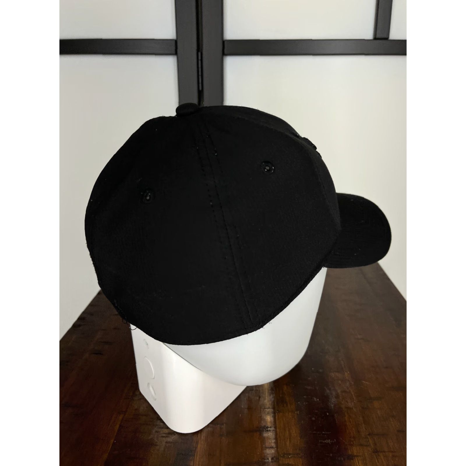 Puma PUMA Hat Cap Fitted Adult Medium Black Embroidered Polyester Spandex Blend Golf Size ONE SIZE - 7 Thumbnail