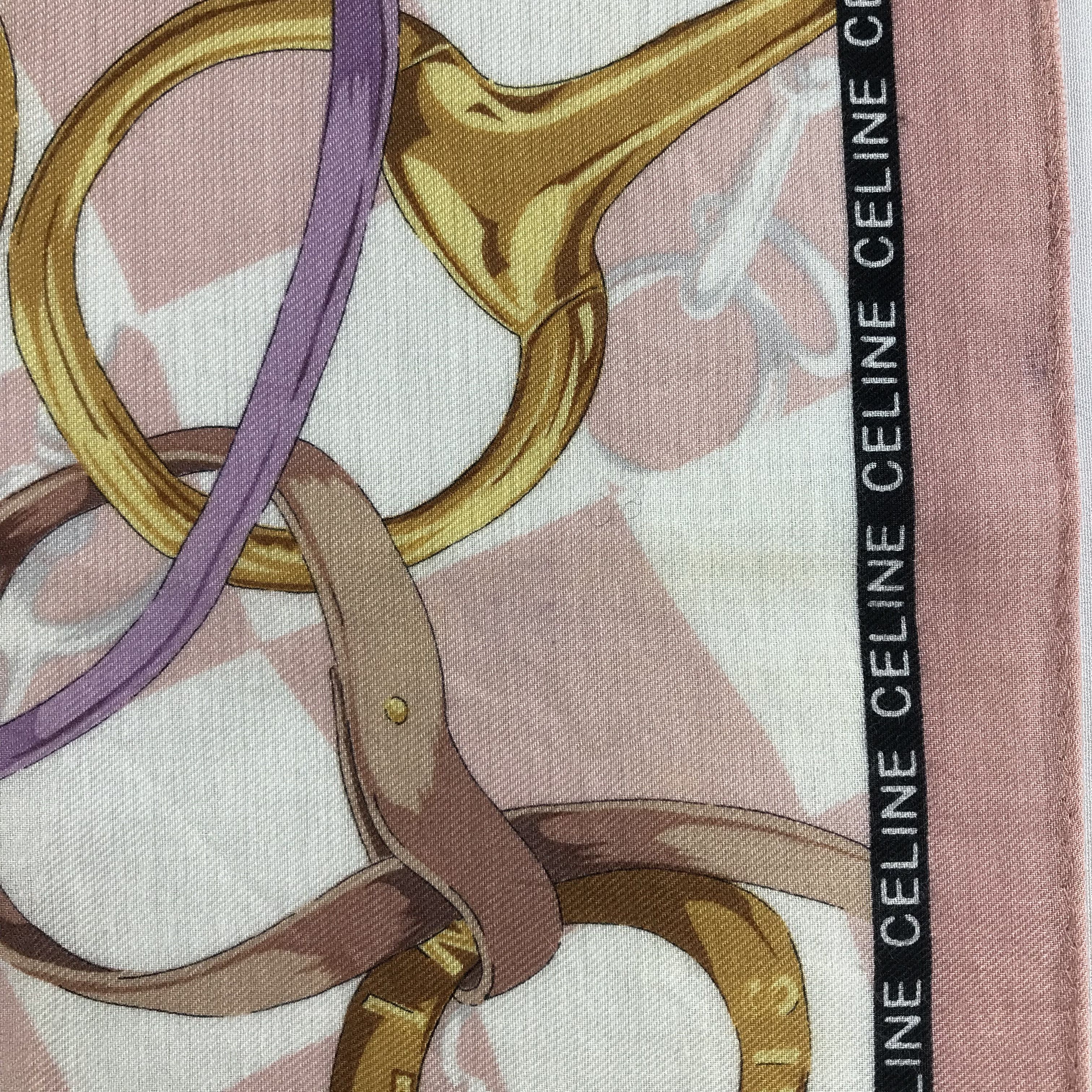 Celine Celine Handkerchief / Bandana / Neckerchief C740 Size ONE SIZE - 7 Thumbnail