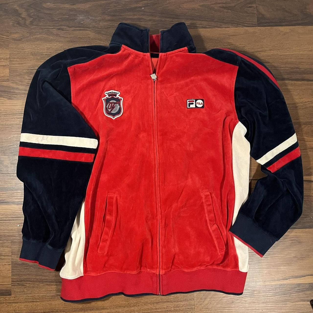 Fila Fila Zip Up Fleece Size US L / EU 52-54 / 3 - 1 Thumbnail