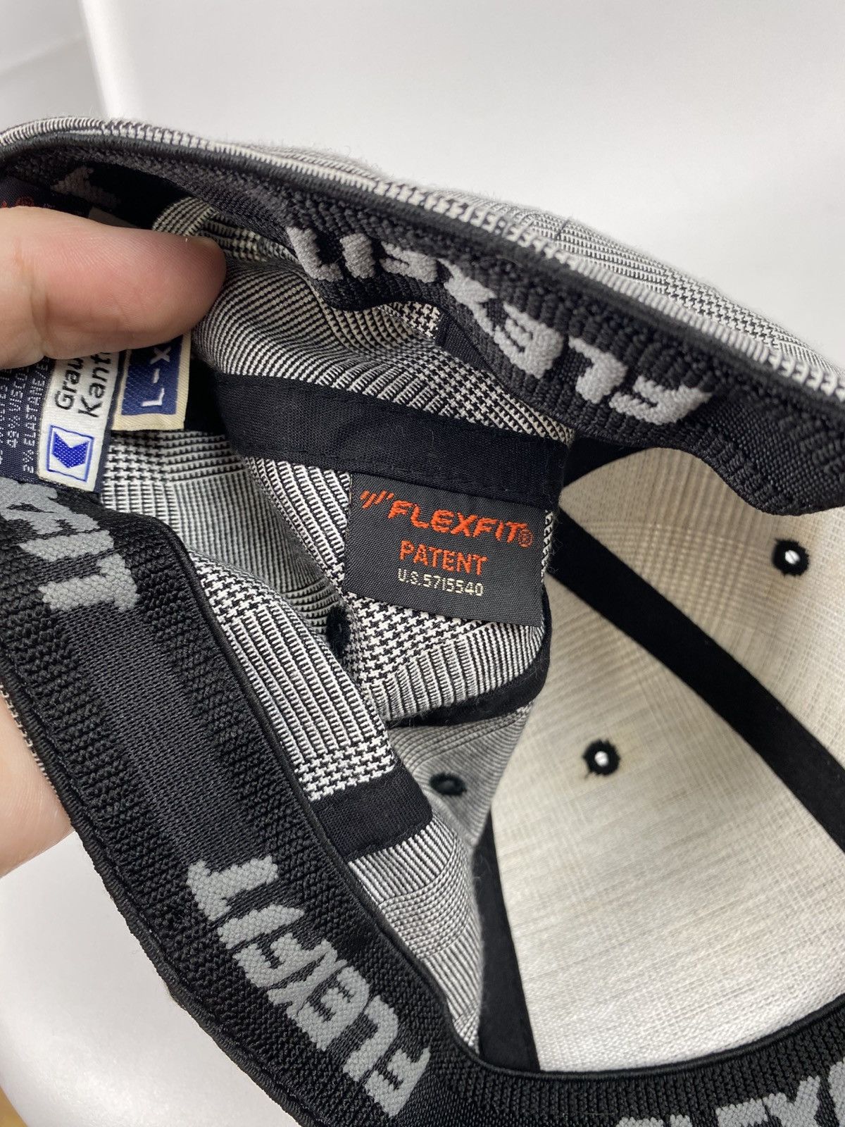 Other Flexfit Plaid Base Cap size L Size ONE SIZE - 9 Thumbnail